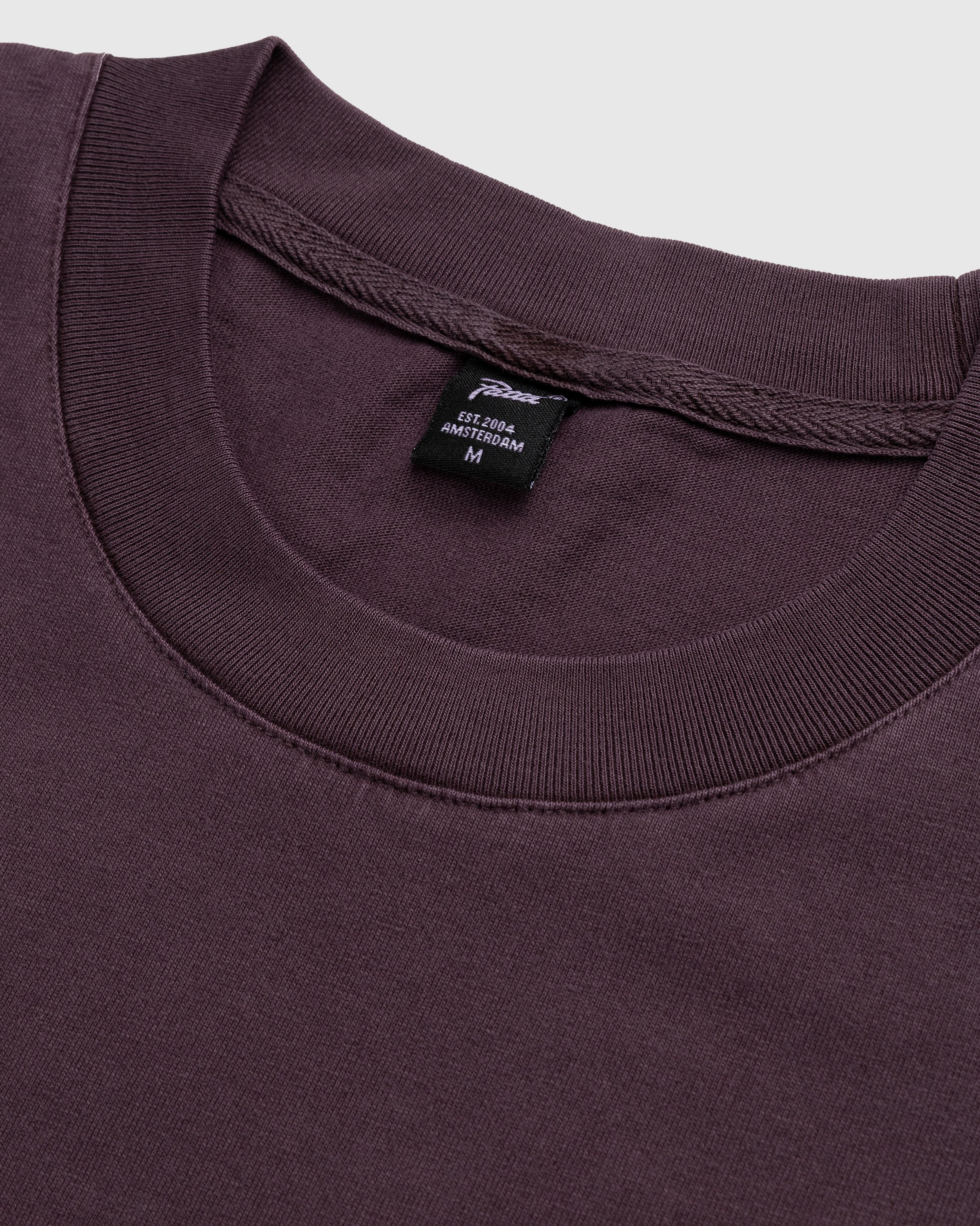 Patta - Basic Washed Pocket T-Shirt Plum Perfect - Clothing - Purple - Image 5