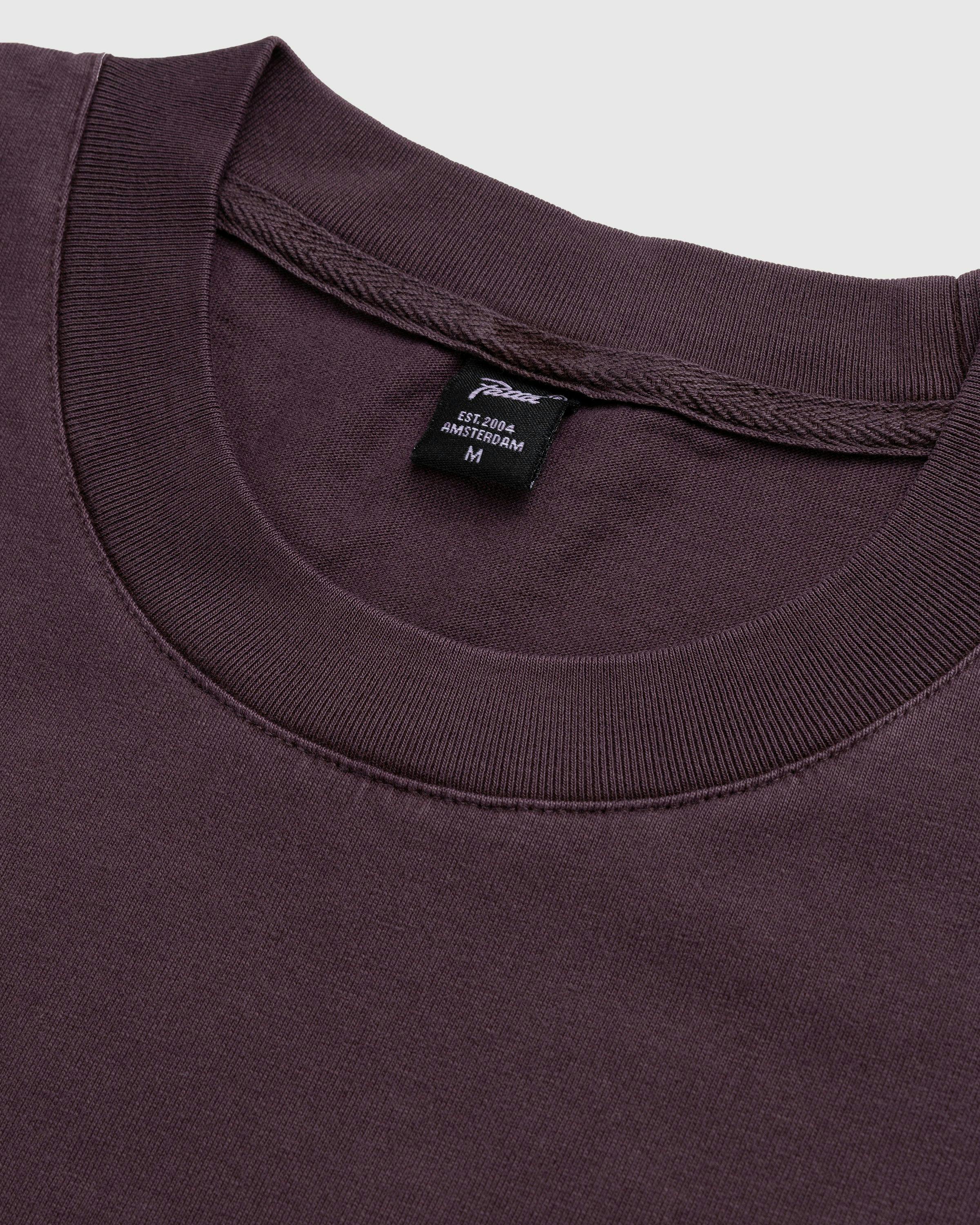 Patta - Basic Washed Pocket T-Shirt Plum Perfect - Clothing - Purple - Image 5