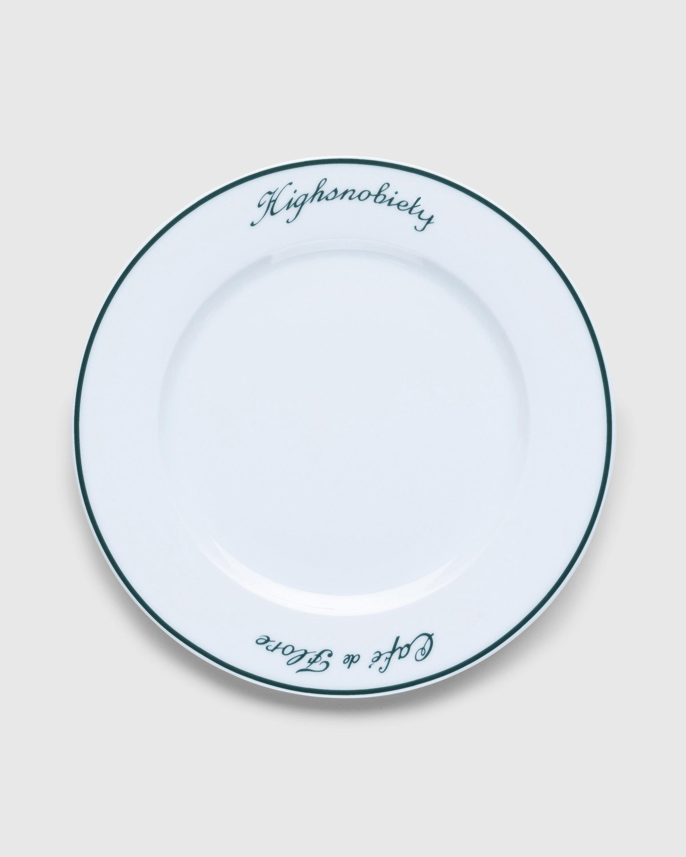 Café de Flore x Highsnobiety - Plate - Lifestyle - White - Image 1