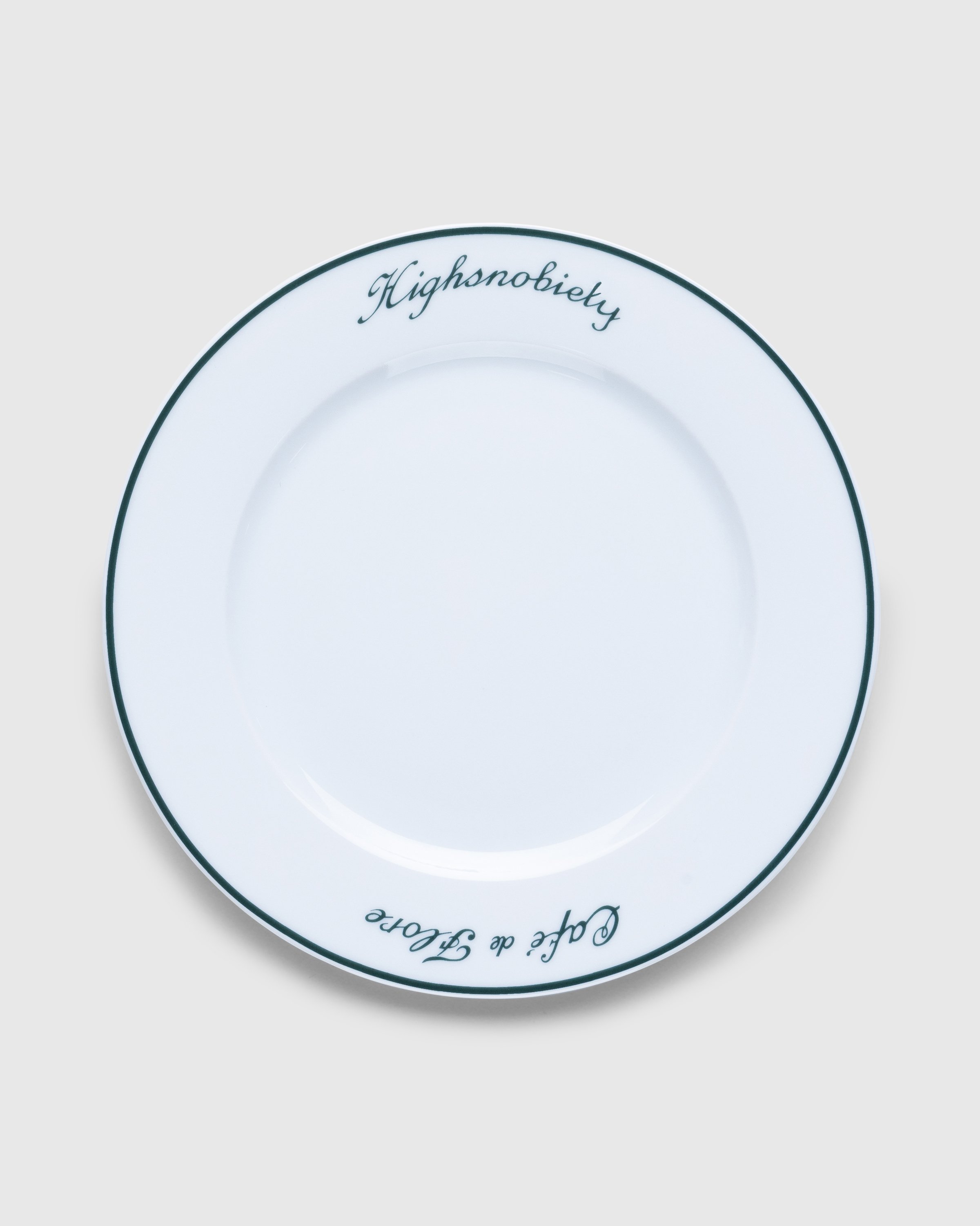 Café de Flore x Highsnobiety - Plate - Lifestyle - White - Image 1