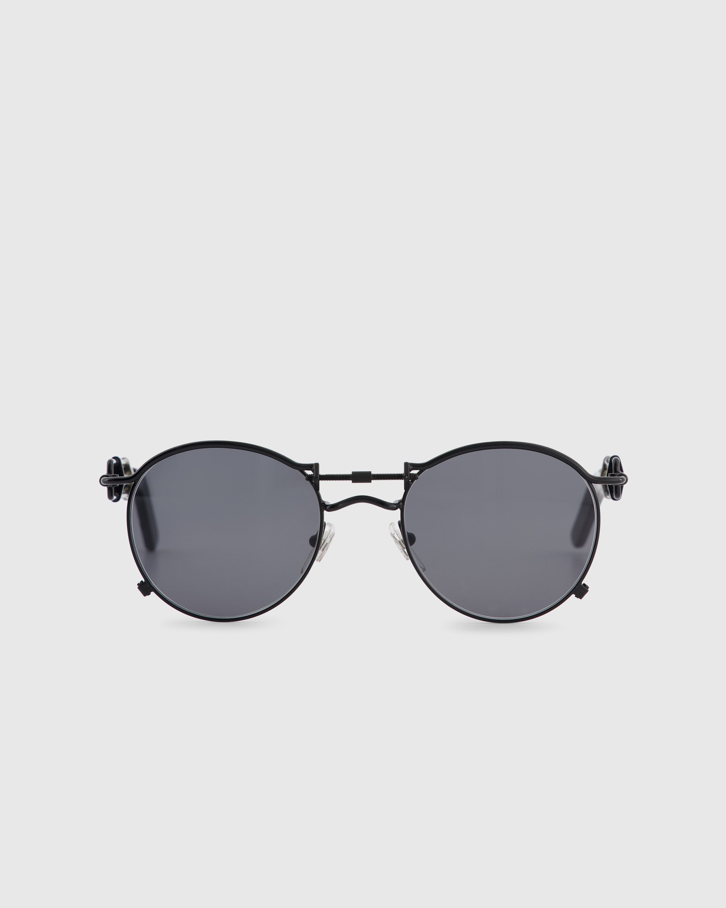 Jean Paul Gaultier x Burna Boy - 56-0174 Pas De Vis Sunglasses Black - Accessories - Black - Image 1