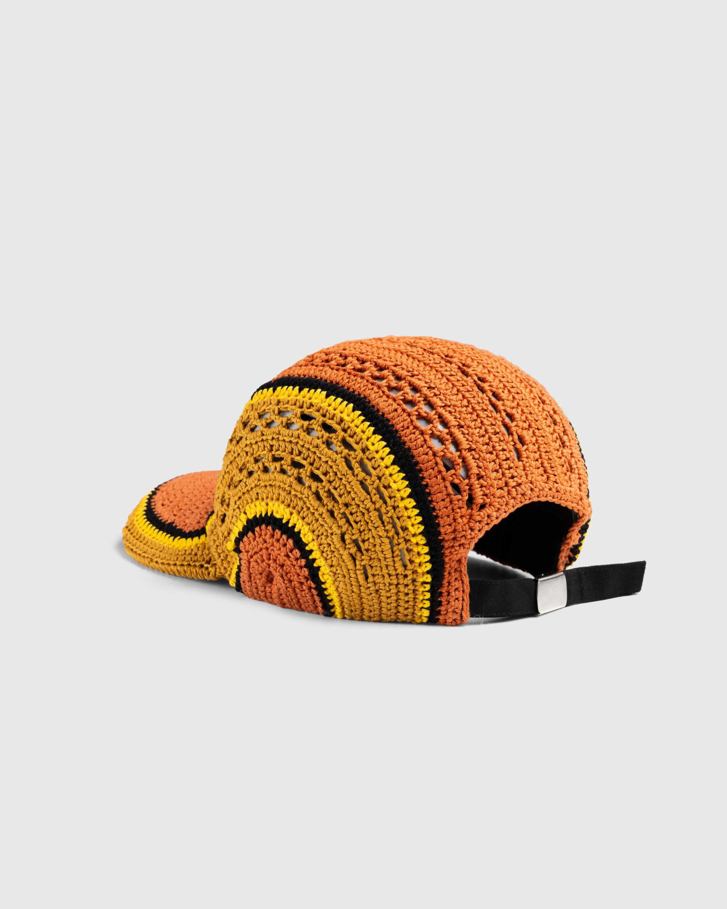 SSU - Crochet Baseball Cap Hobo Burnt Orange - Accessories - Orange - Image 2