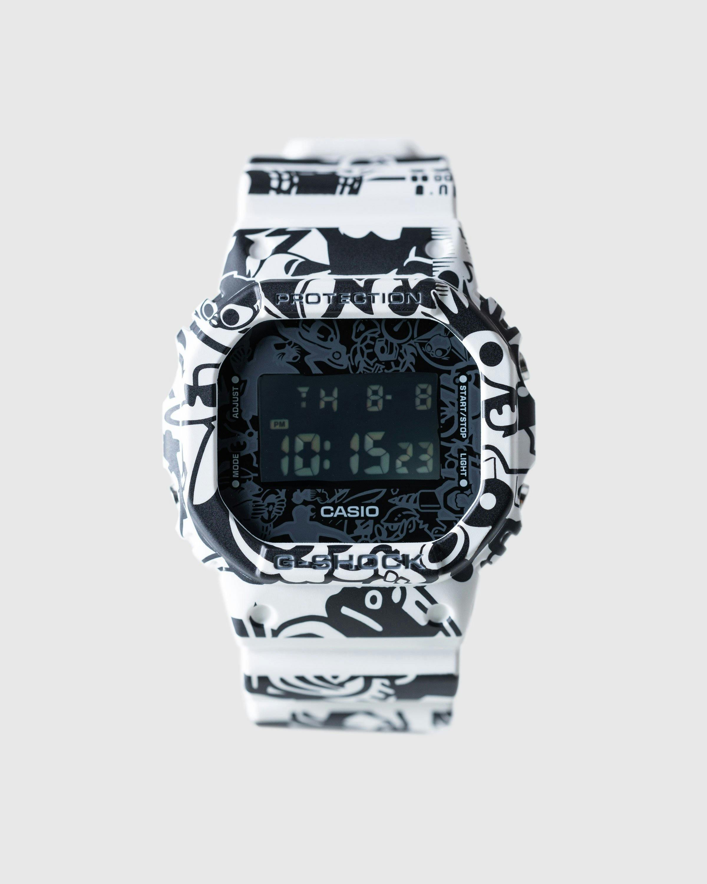 Casio - DW-5600GU-7ER White/Black - Accessories - Multi - Image 1