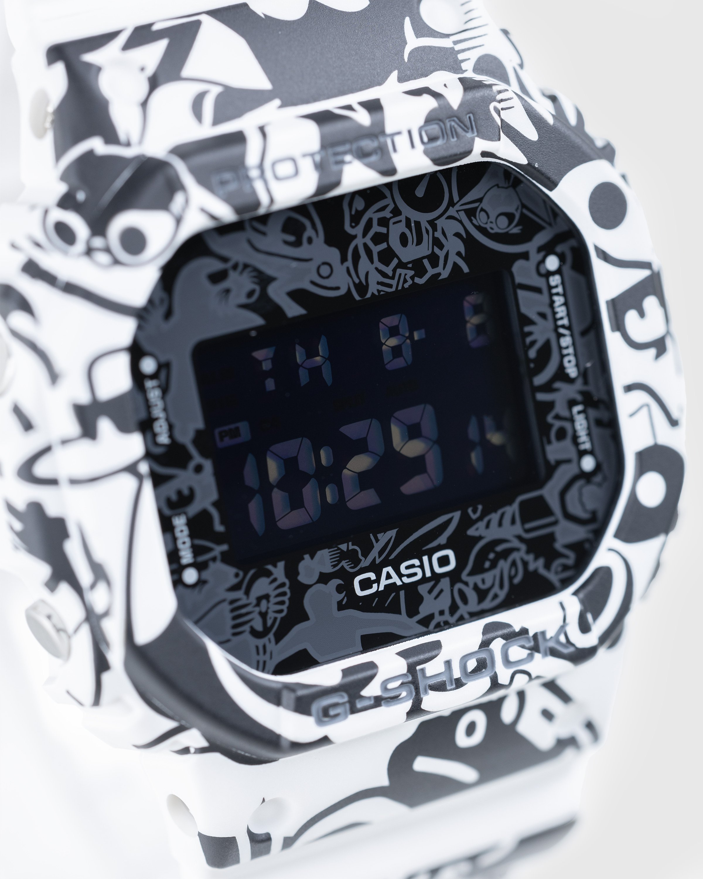 Casio - DW-5600GU-7ER White/Black - Accessories - Multi - Image 3