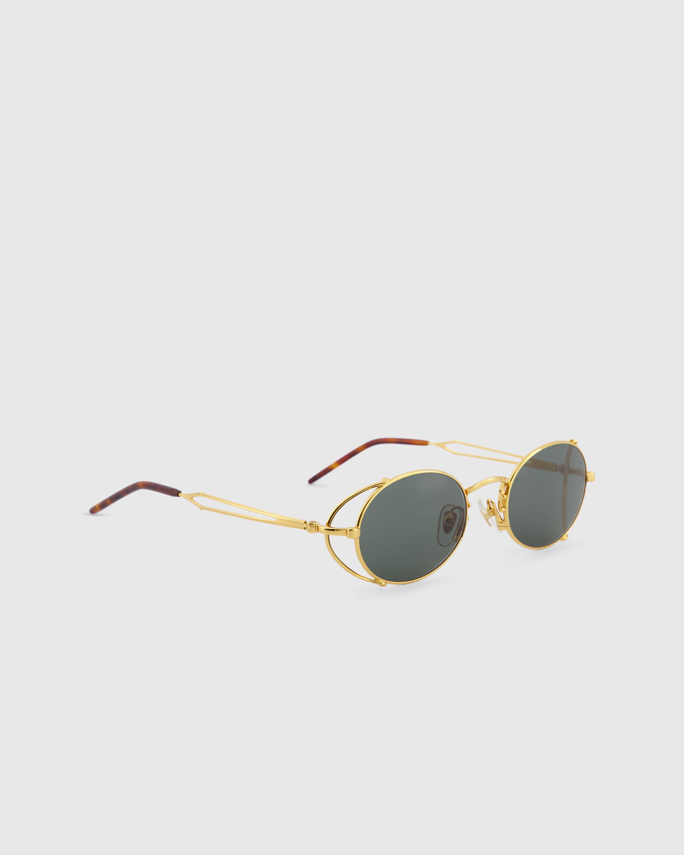 Jean Paul Gaultier x Burna Boy - 55-3175 Arceau Sunglasses Yellow - Accessories - Yellow - Image 2