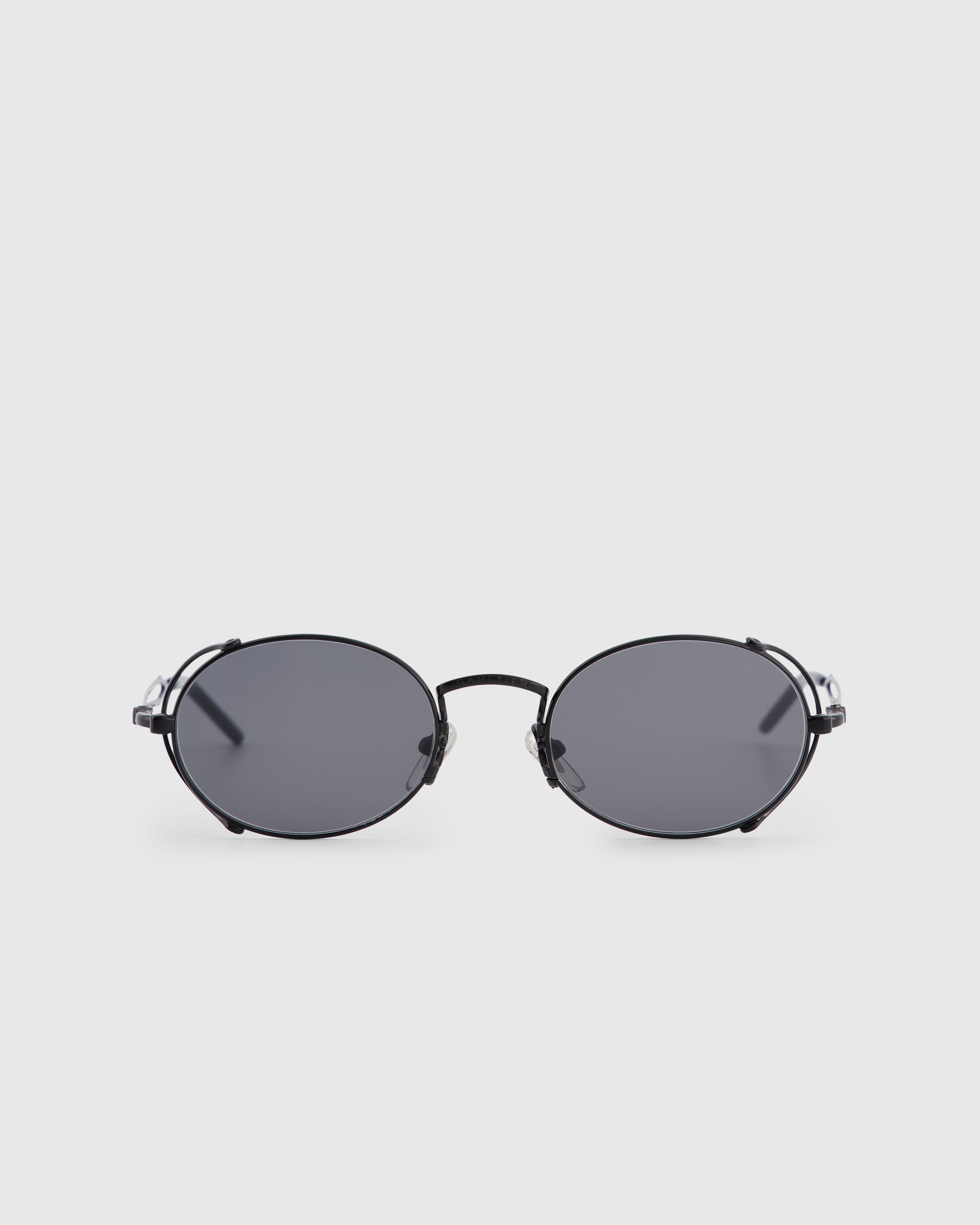 Jean Paul Gaultier x Burna Boy - 55-3175 Arceau Sunglasses Black - Accessories - Black - Image 1