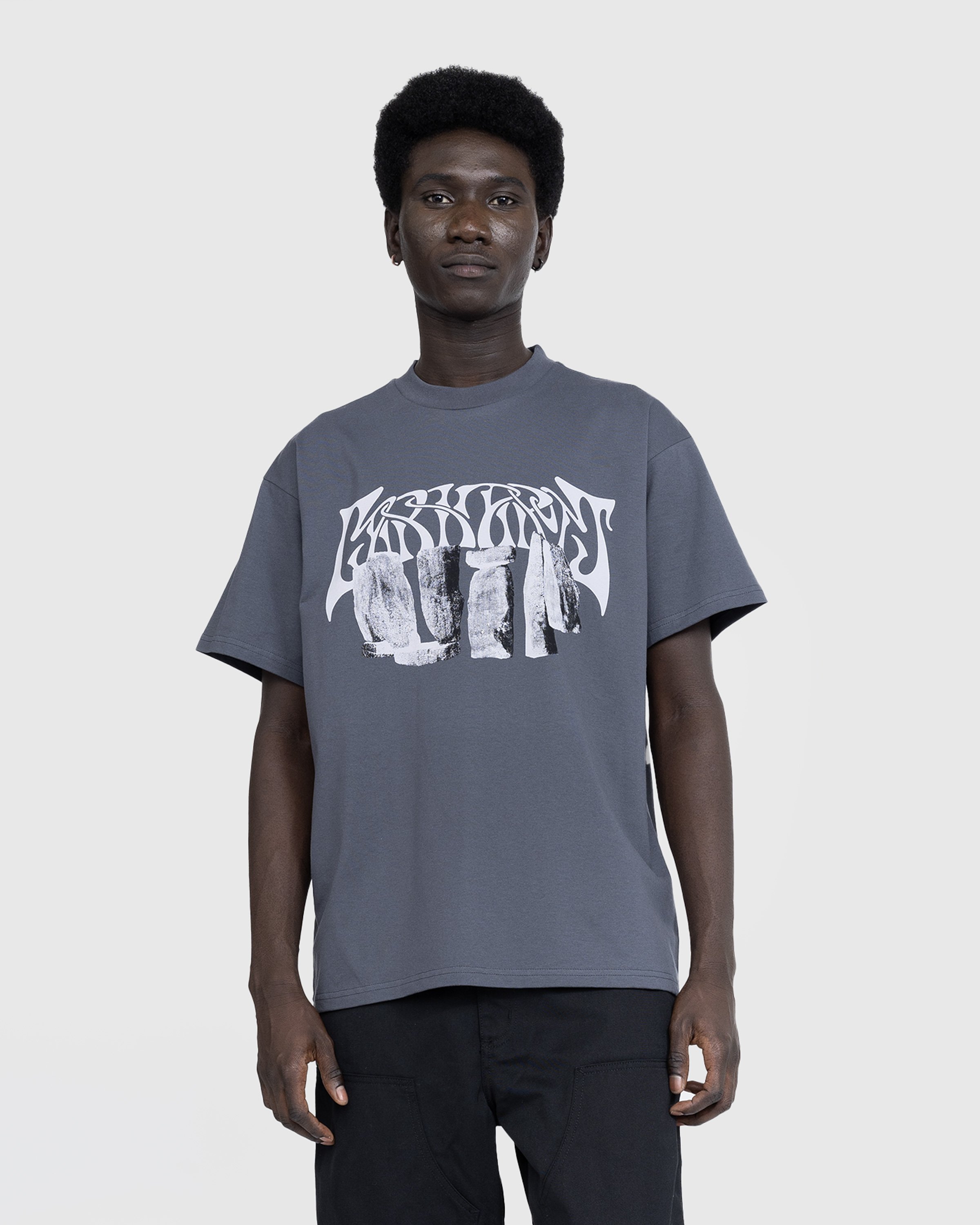 Carhartt WIP - Pagan T-Shirt Zeus/Gray - Clothing - Grey - Image 2