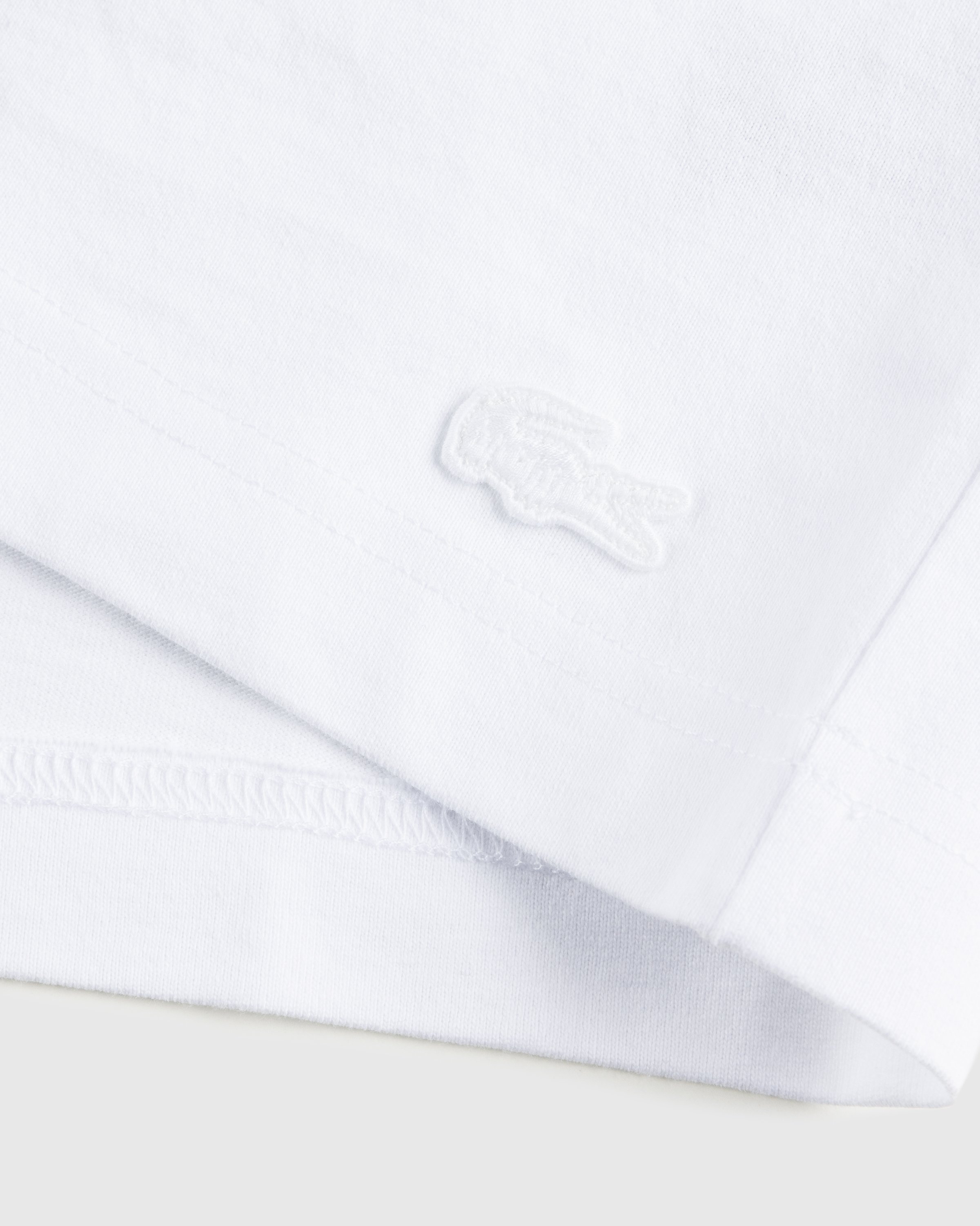 Lacoste x Highsnobiety - White T-Shirt - Clothing - White - Image 4
