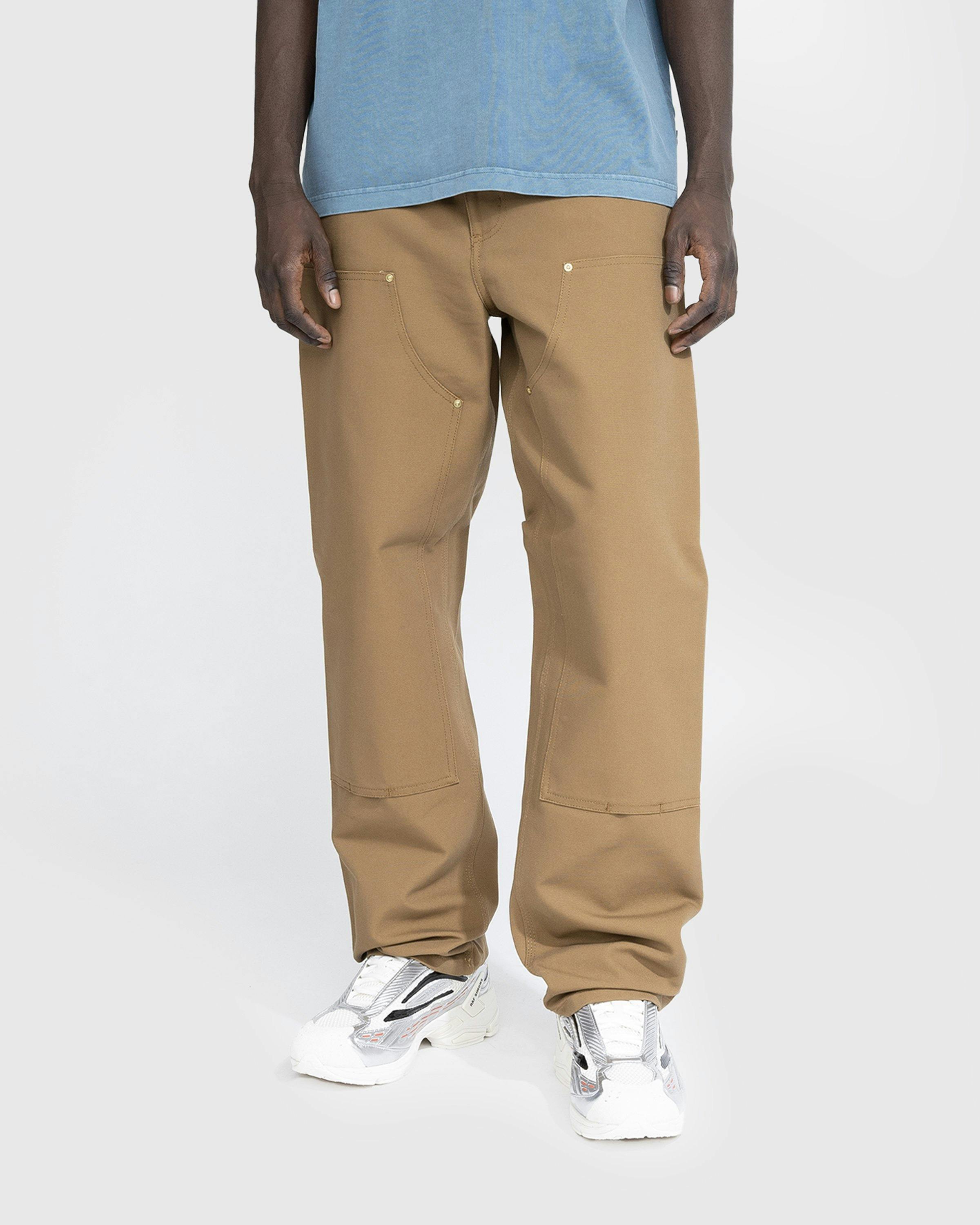 Carhartt WIP - Double Knee Pant Hamilton Brown/Rigid - Clothing - Brown - Image 2