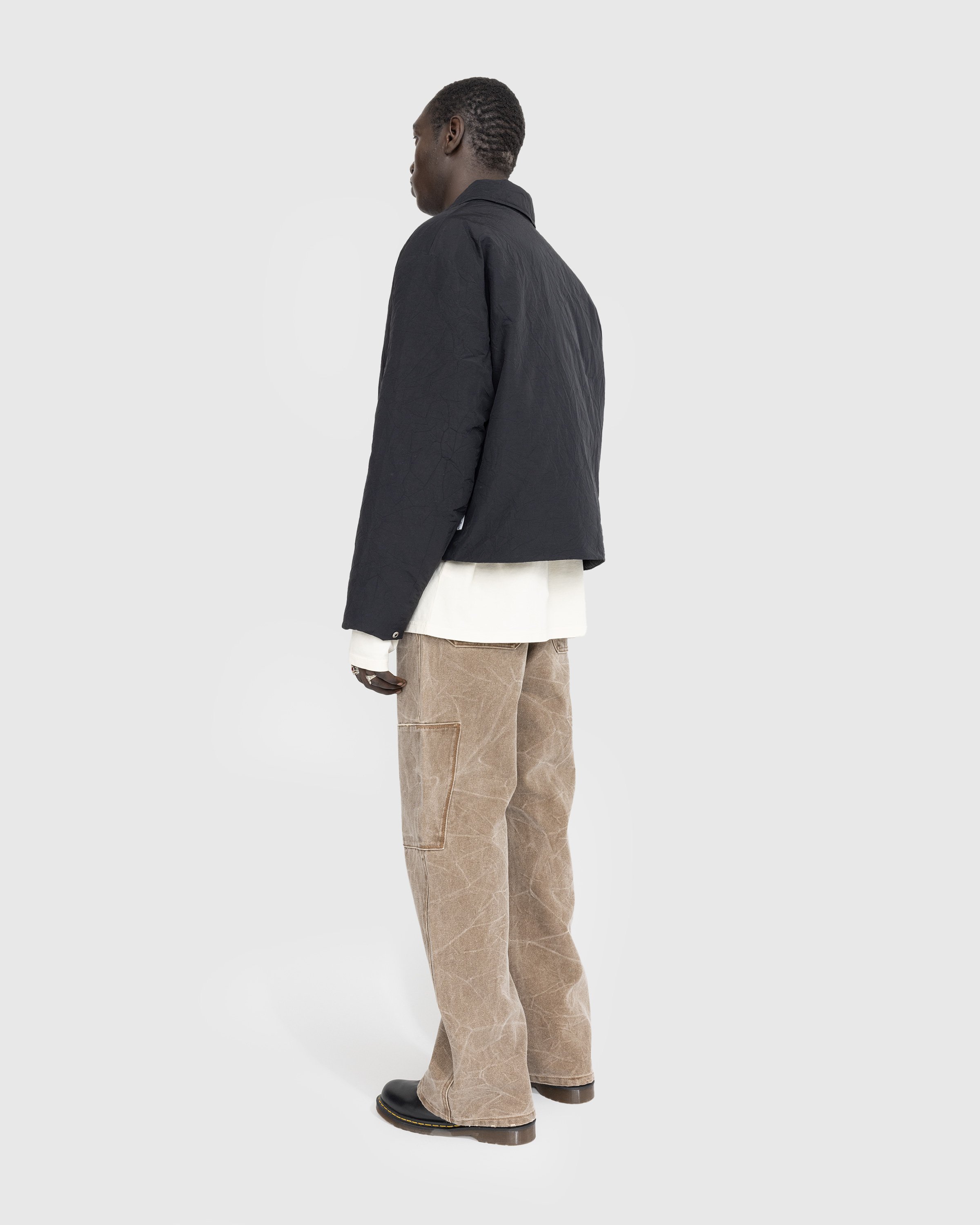 Acne Studios - Patch Canvas Trousers Toffee Brown - Clothing - Brown - Image 4