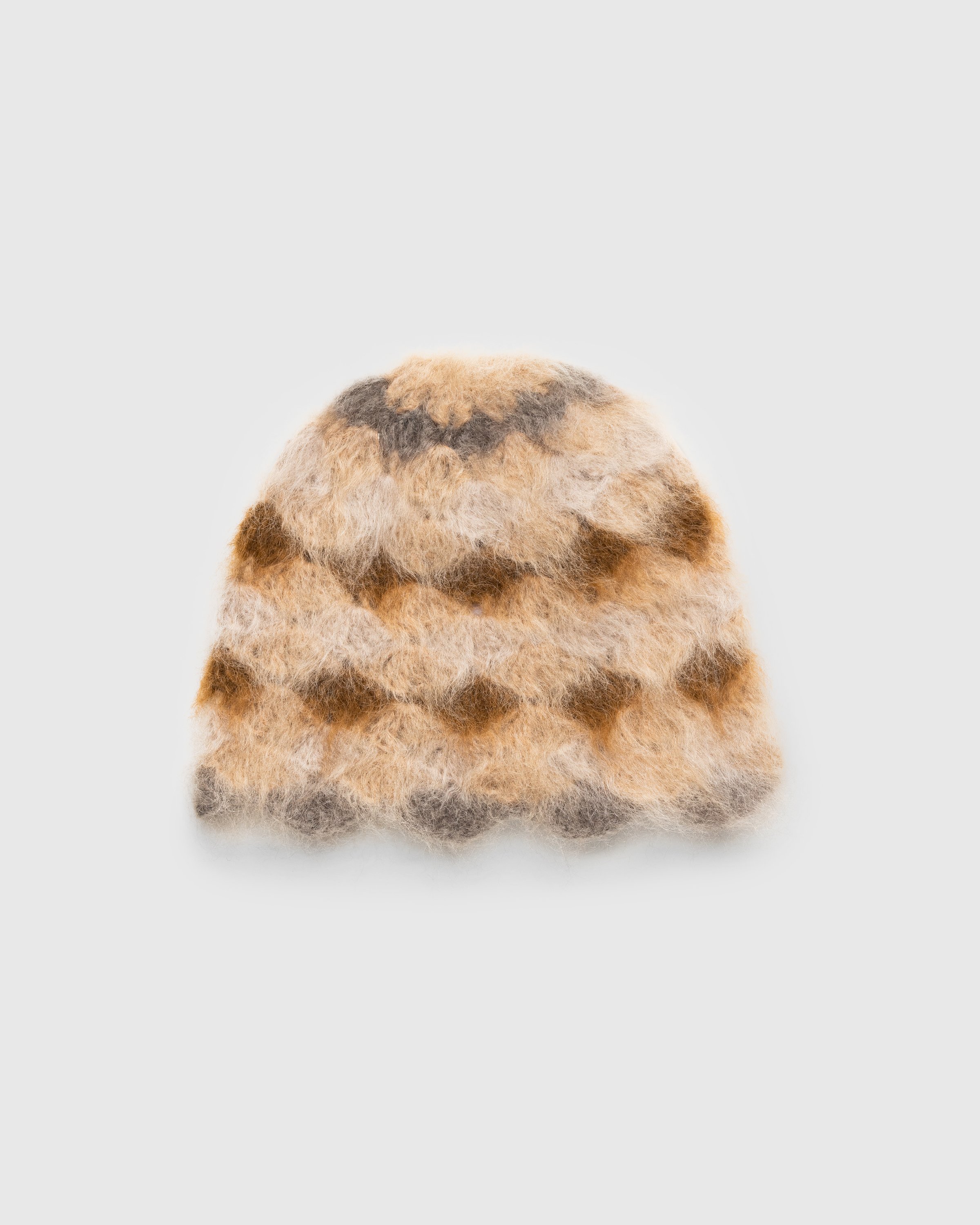 SSU - Brushed Mohair Seashell Bucket Hat Desert Camo - Accessories - Brown - Image 1