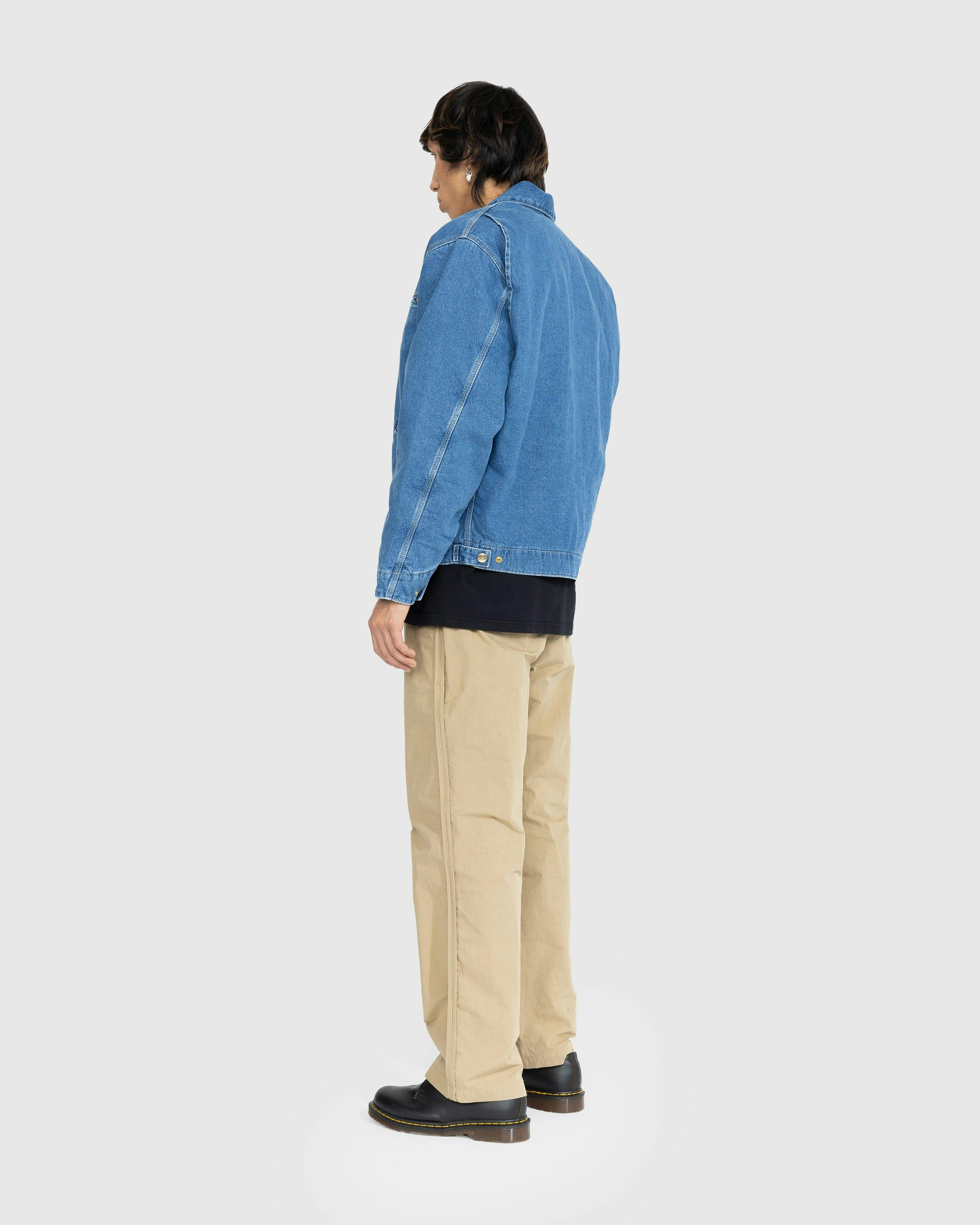 Carhartt WIP - OG Detroit Jacket Blue/Stone Washed - Clothing - Blue - Image 4