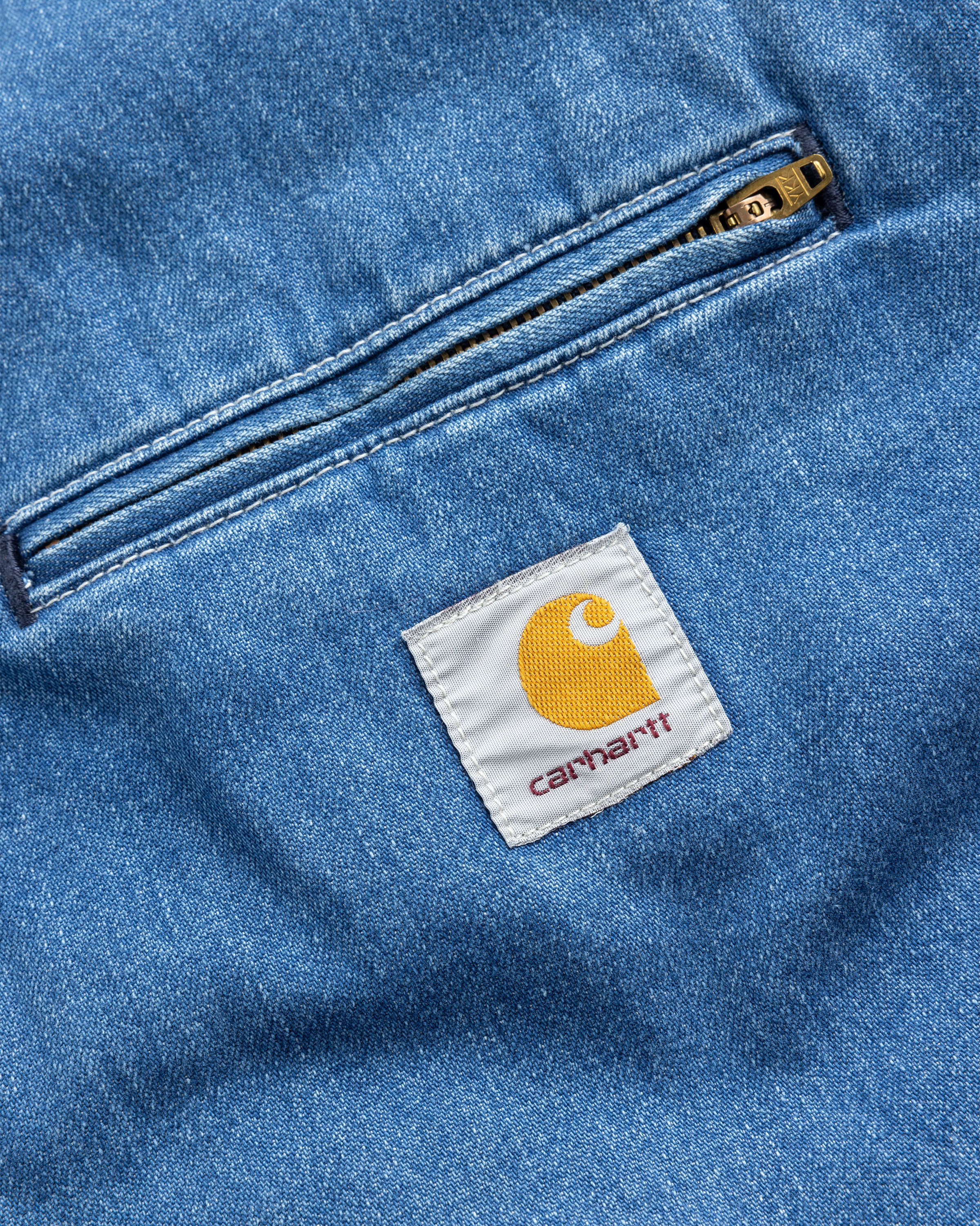 Carhartt WIP - OG Detroit Jacket Blue/Stone Washed - Clothing - Blue - Image 6