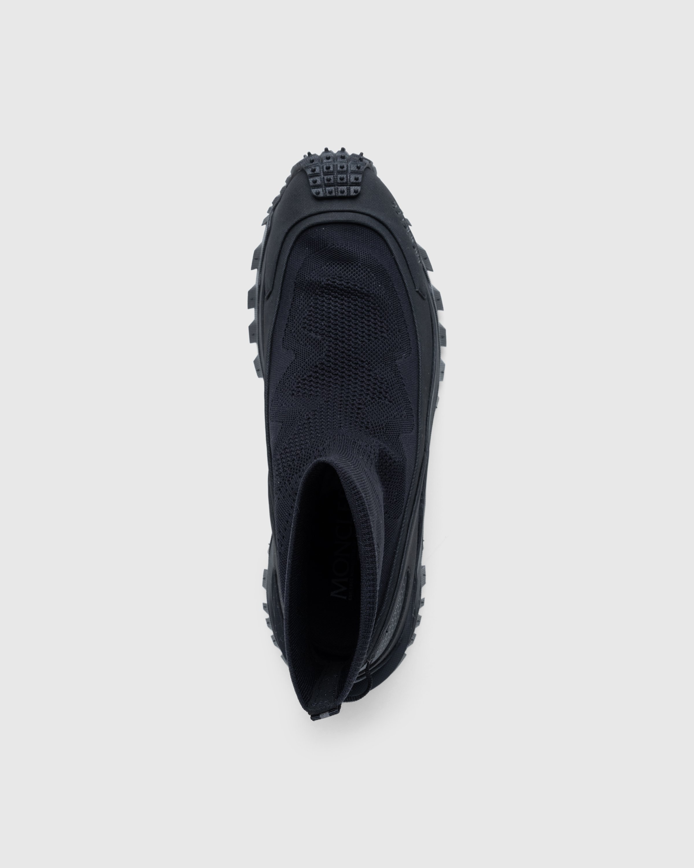 Moncler - Trailgrip Knit High Top Sneakers Black - Footwear - Black - Image 5