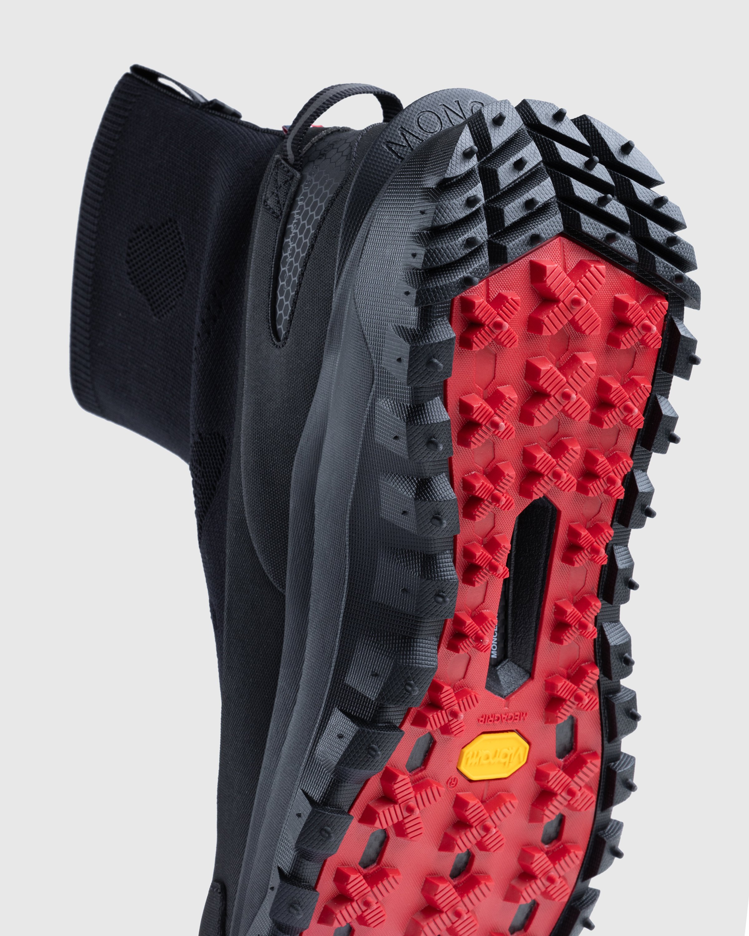 Moncler - Trailgrip Knit High Top Sneakers Black - Footwear - Black - Image 6