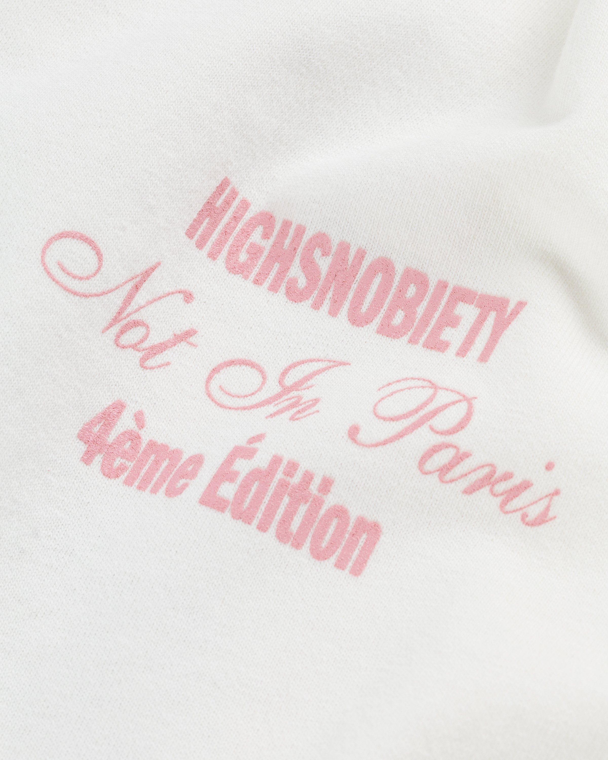 Hotel Olympia x Highsnobiety - Not In Paris 4 Cake T-Shirt White - Clothing - White - Image 4