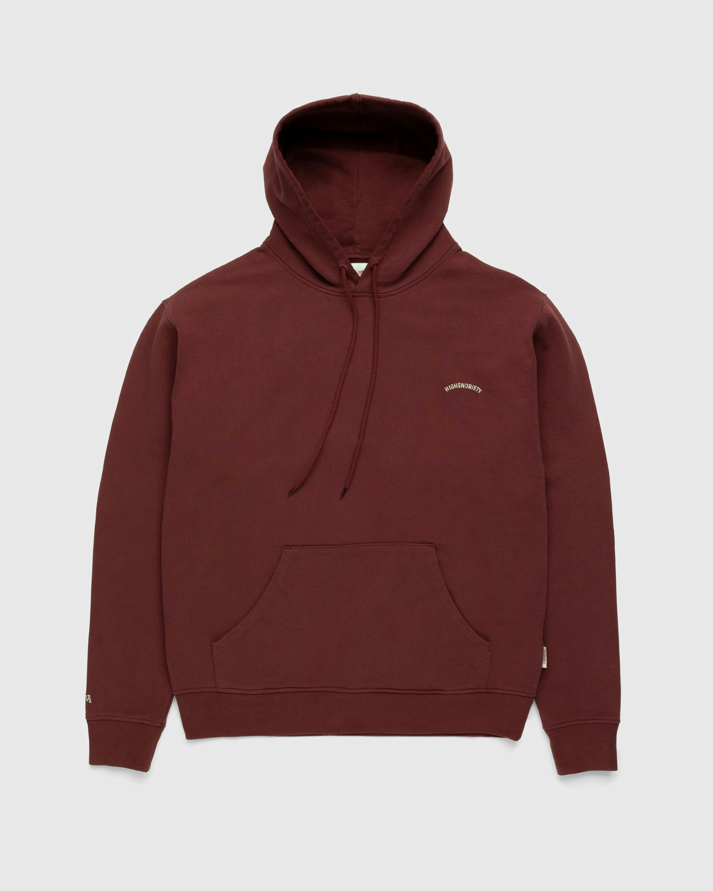 Disney Fantasia x Highsnobiety - Logo Hoodie Burgundy - Clothing - Red - Image 2