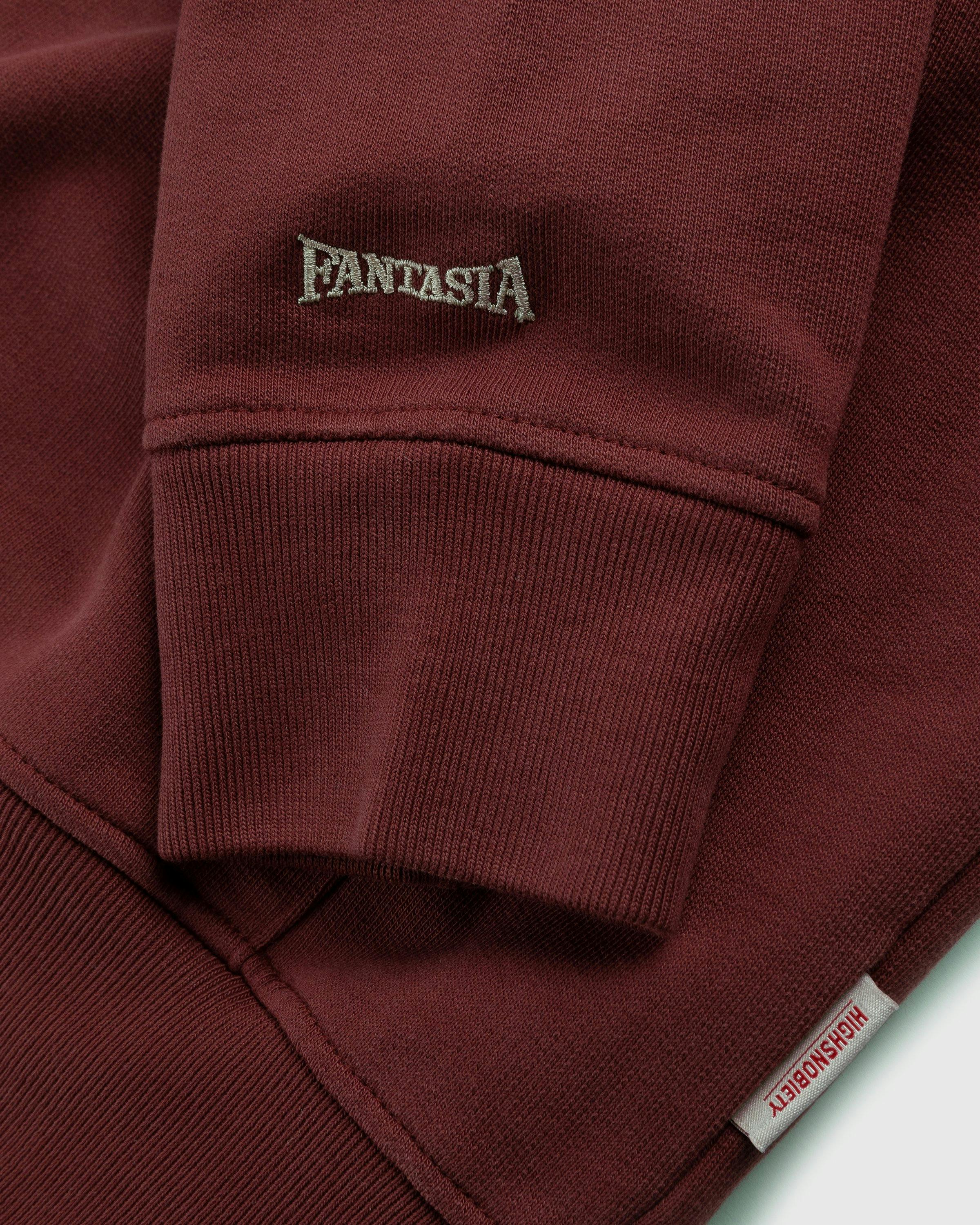 Disney Fantasia x Highsnobiety - Logo Hoodie Burgundy - Clothing - Red - Image 5