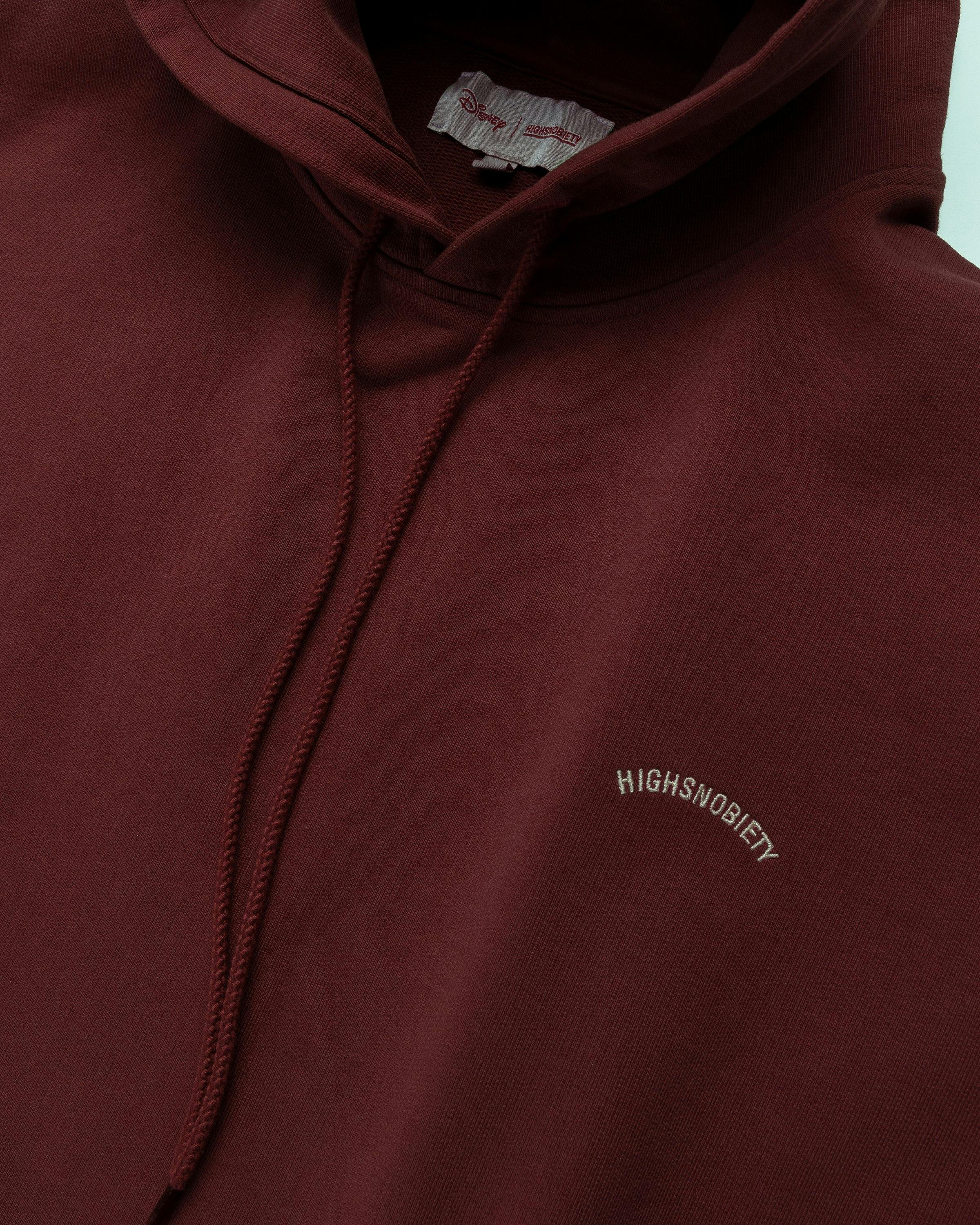 Disney Fantasia x Highsnobiety - Logo Hoodie Burgundy - Clothing - Red - Image 6