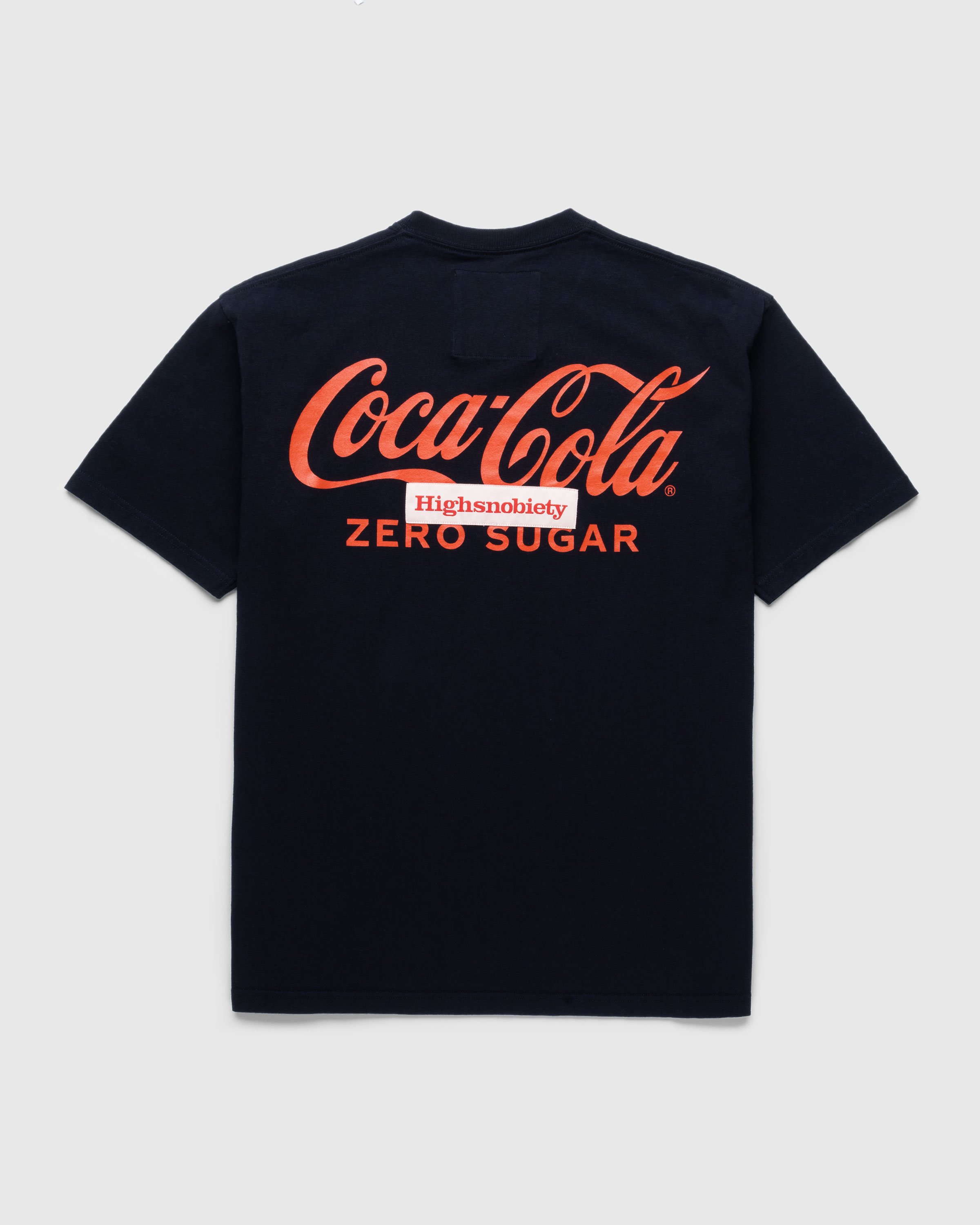 Highsnobiety x Coca-Cola Zero Sugar - Short Sleeve T-Shirt Black - Clothing - Black - Image 1
