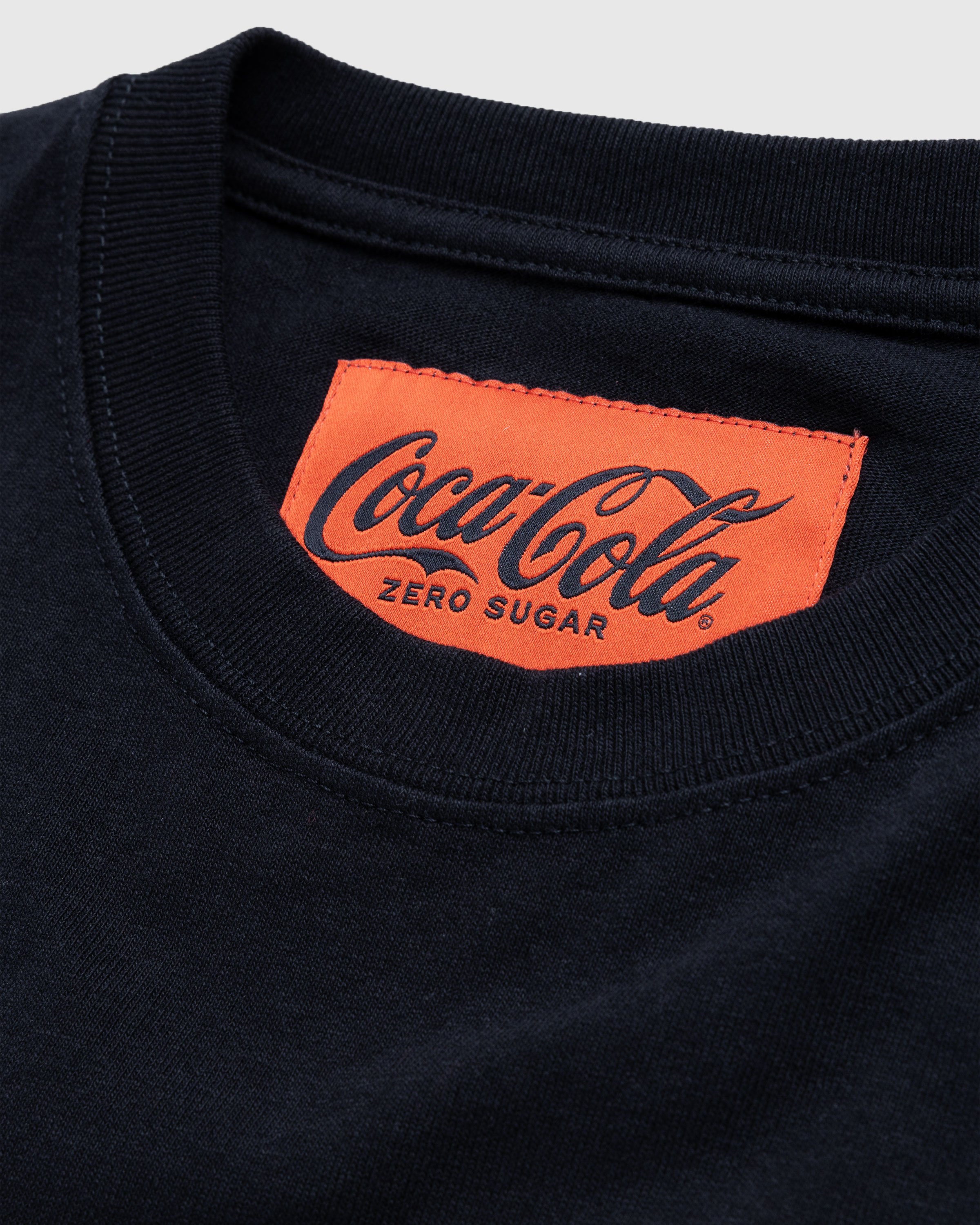Highsnobiety x Coca-Cola Zero Sugar - Short Sleeve T-Shirt Black - Clothing - Black - Image 7