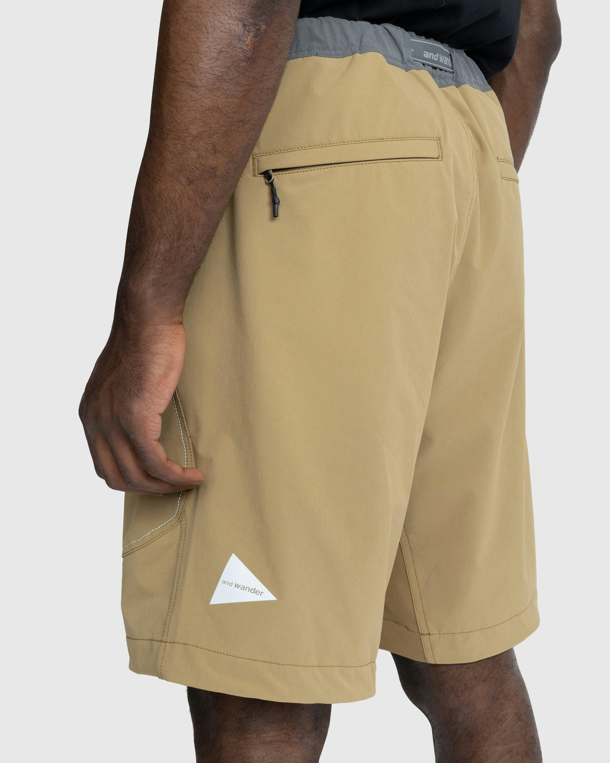 And Wander - Trek Shorts Beige - Clothing - Beige - Image 5