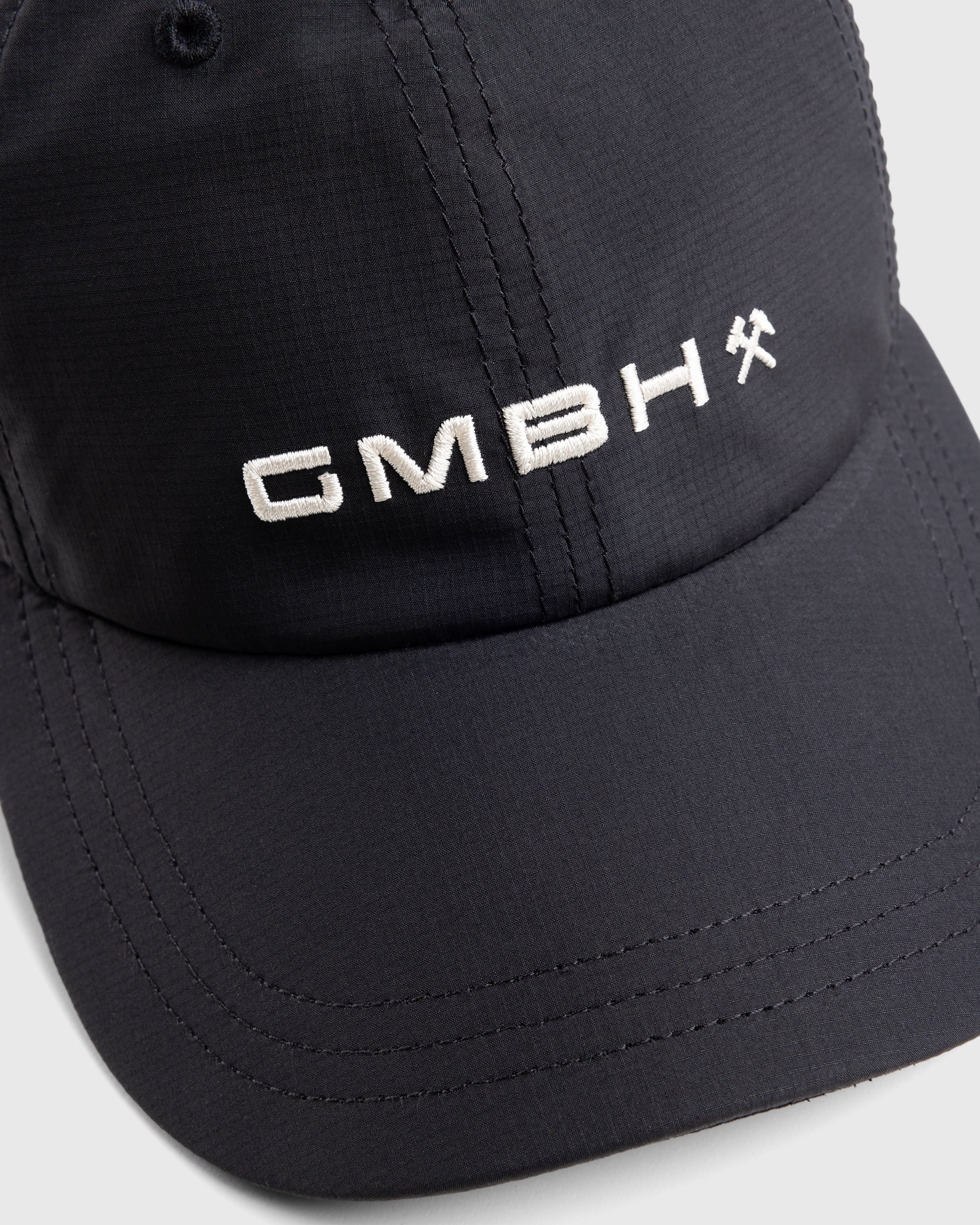 GmbH - Logo Embroidered Baseball Cap Black - Accessories - Black - Image 4
