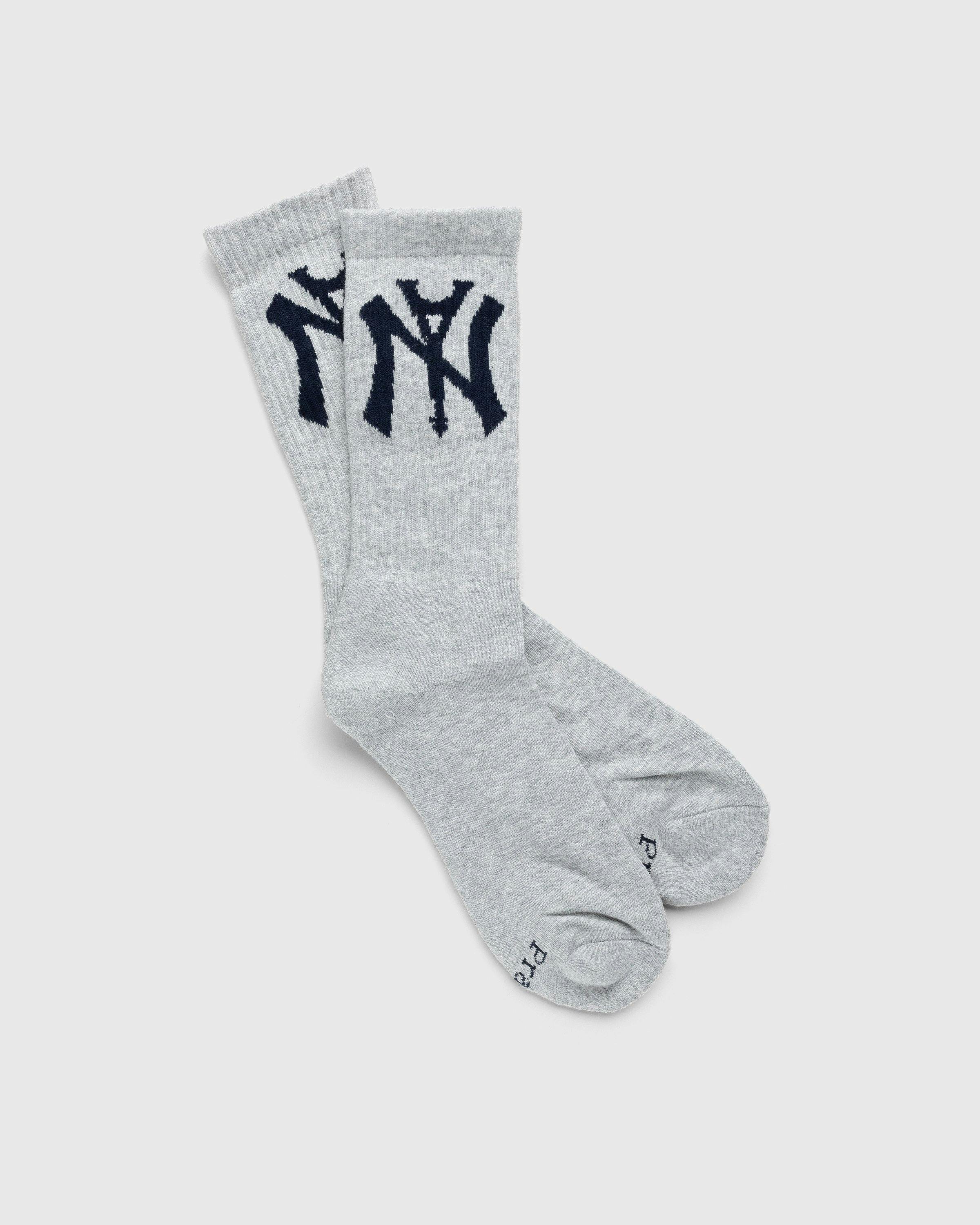 Praying x Highsnobiety - Not In Paris Crew Socks Grey - Accessories - Grey - Image 1