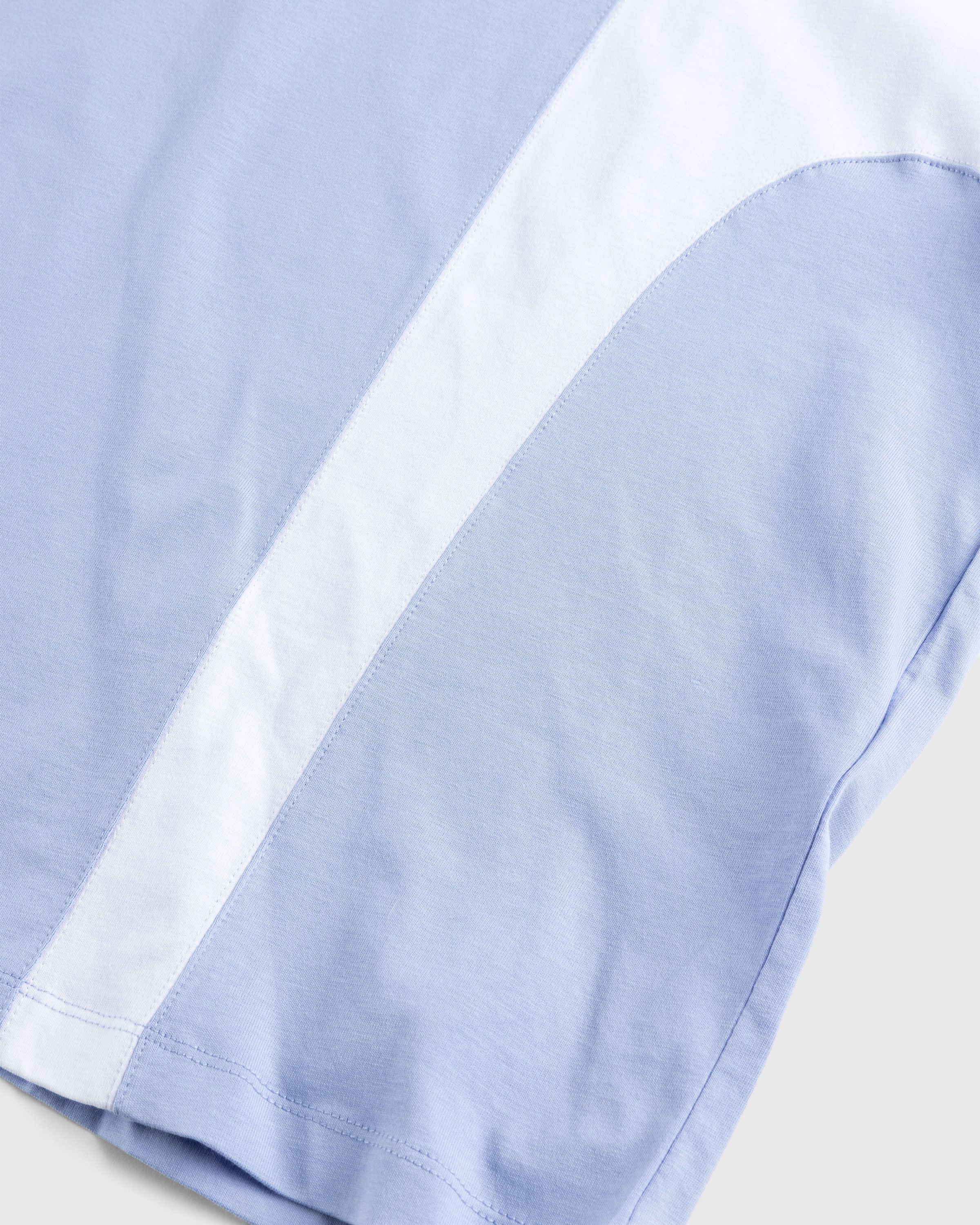 Martine Rose - Oversized Panelled T-Shirt Blue / White / Black - Clothing - Blue - Image 6