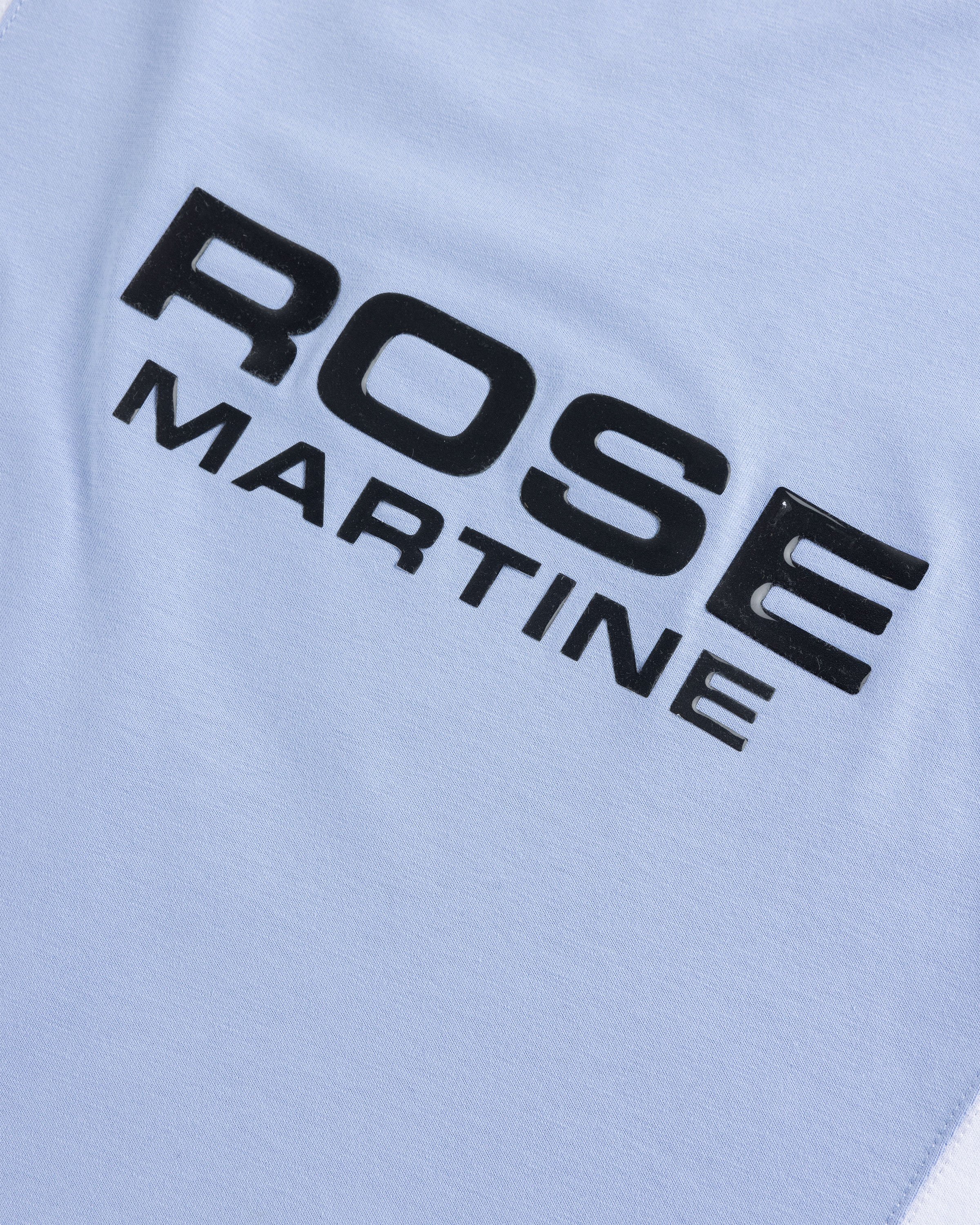 Martine Rose - Oversized Panelled T-Shirt Blue / White / Black - Clothing - Blue - Image 7