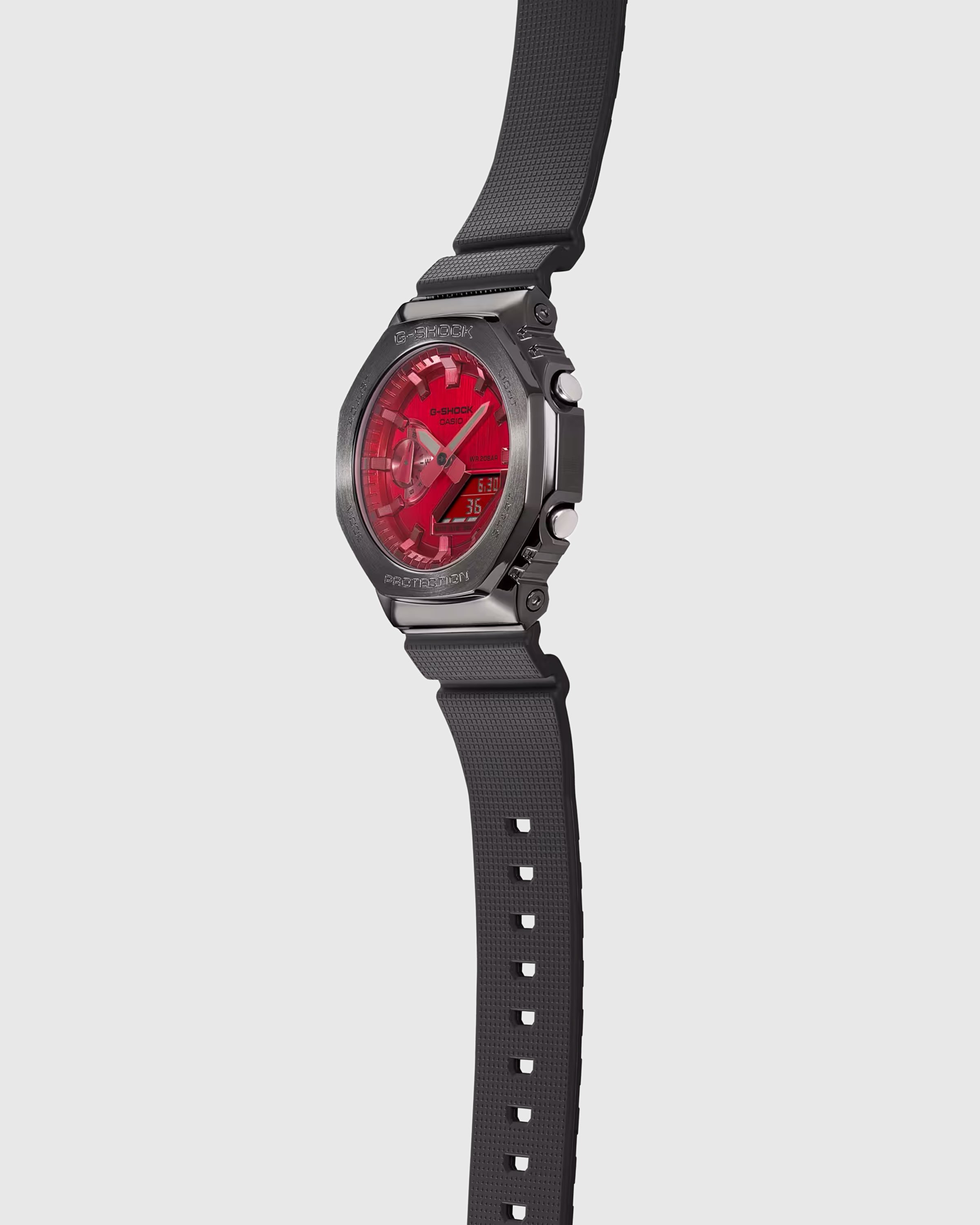Casio - GM-2100B-4AER Black/Red - Accessories - Black/Red - Image 2