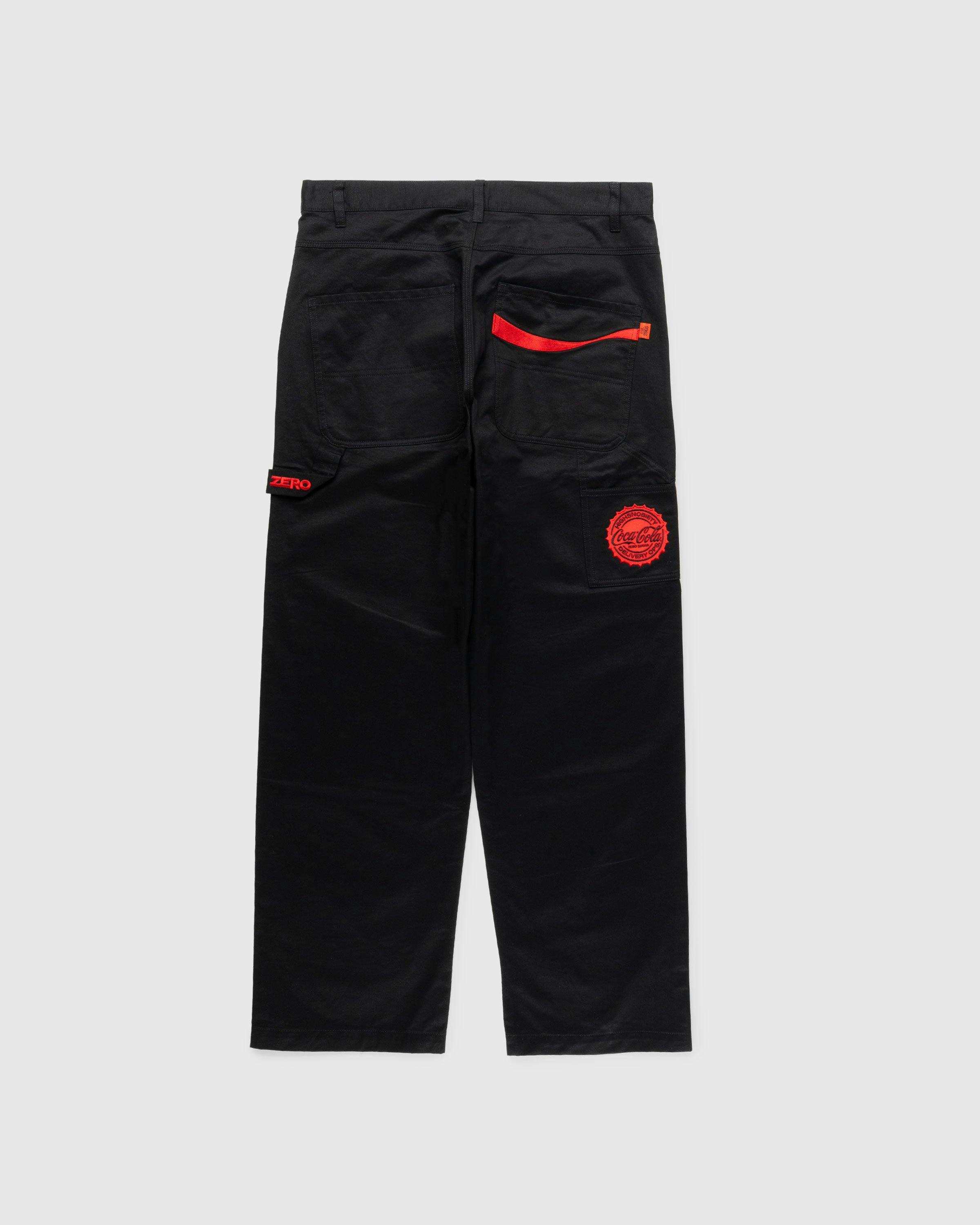 Highsnobiety x Coca-Cola Zero Sugar - Work Pants - Clothing - Black - Image 1