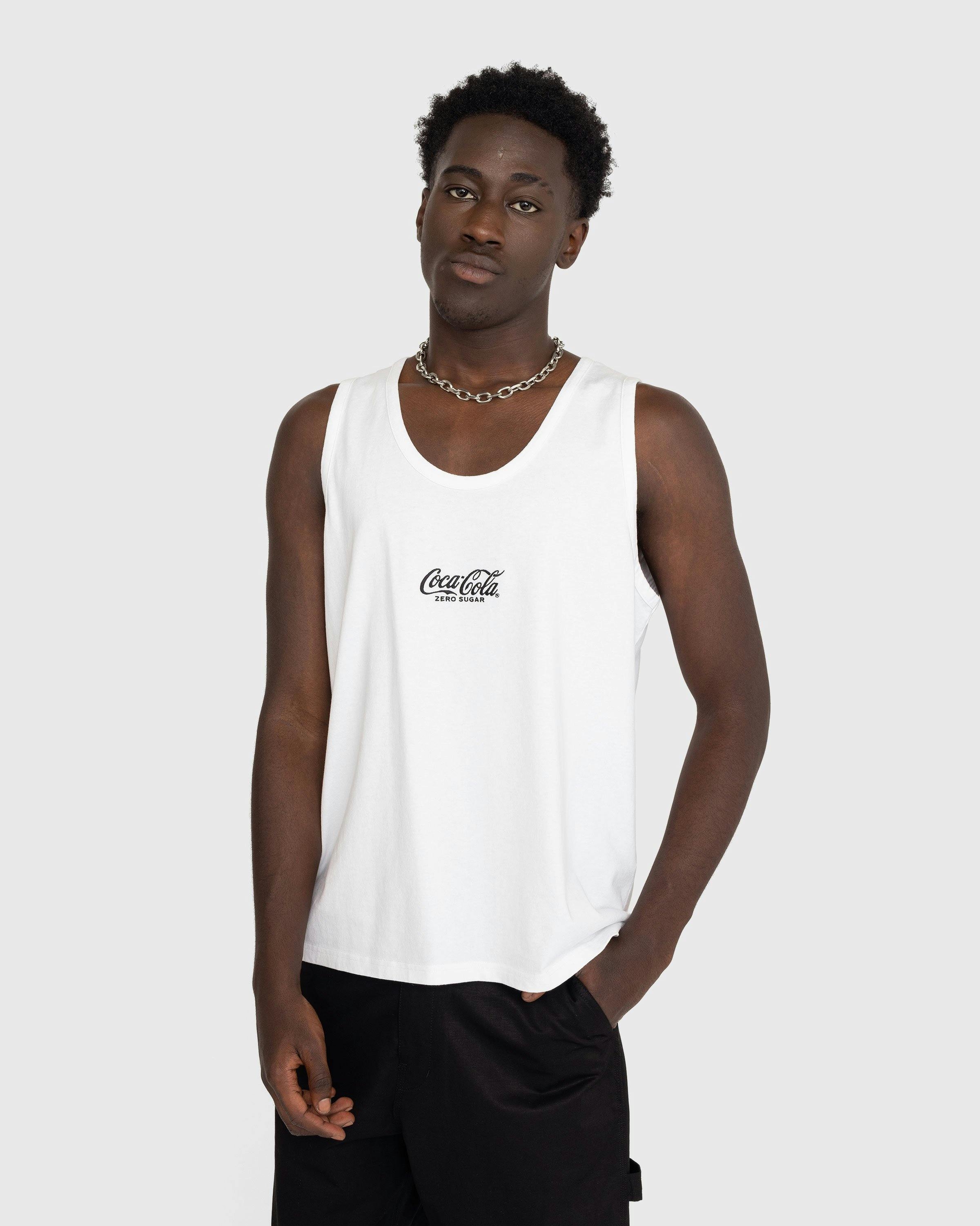 Highsnobiety x Coca-Cola Zero Sugar - Vest White - Clothing - White - Image 3