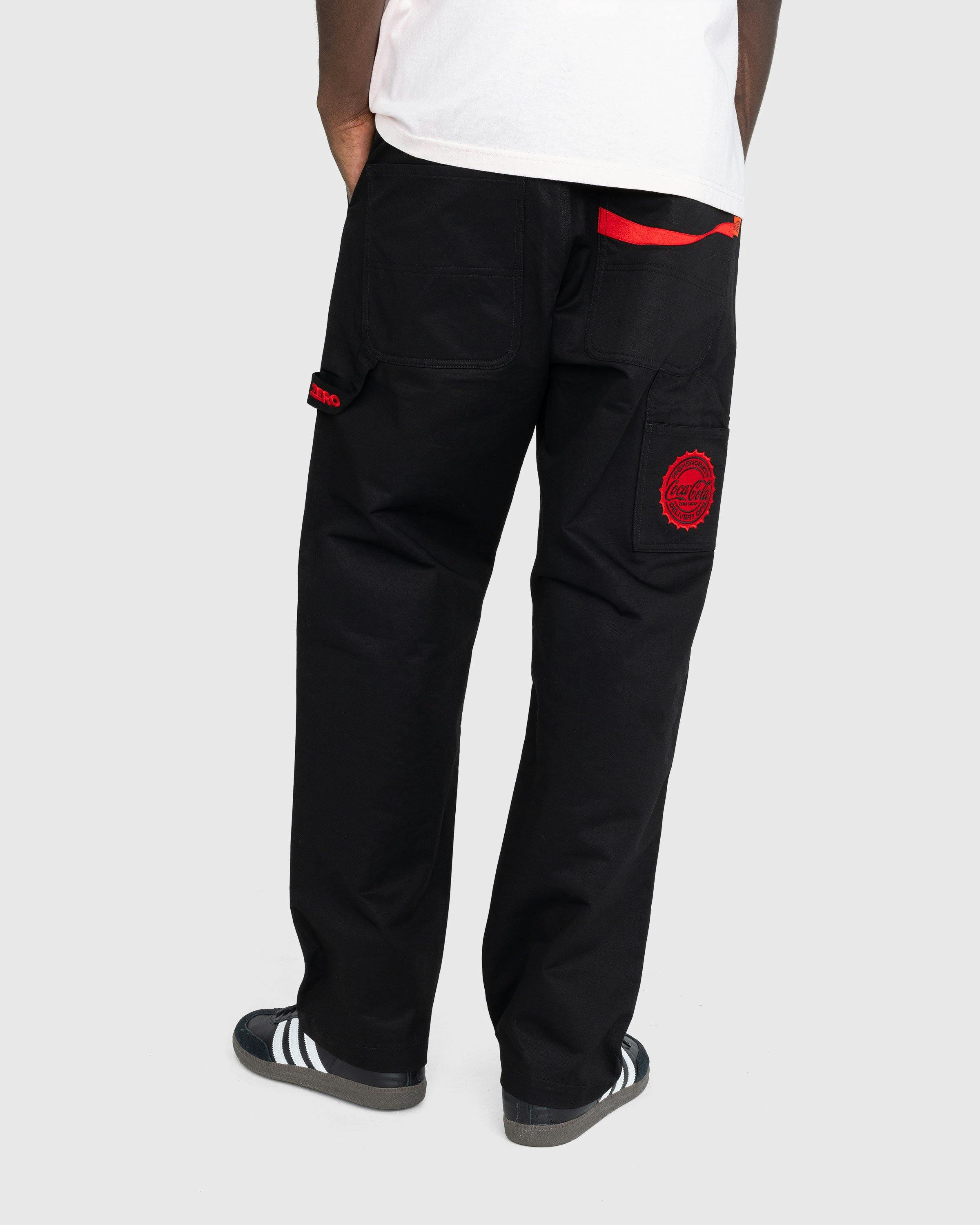 Highsnobiety x Coca-Cola Zero Sugar - Work Pants - Clothing - Black - Image 4