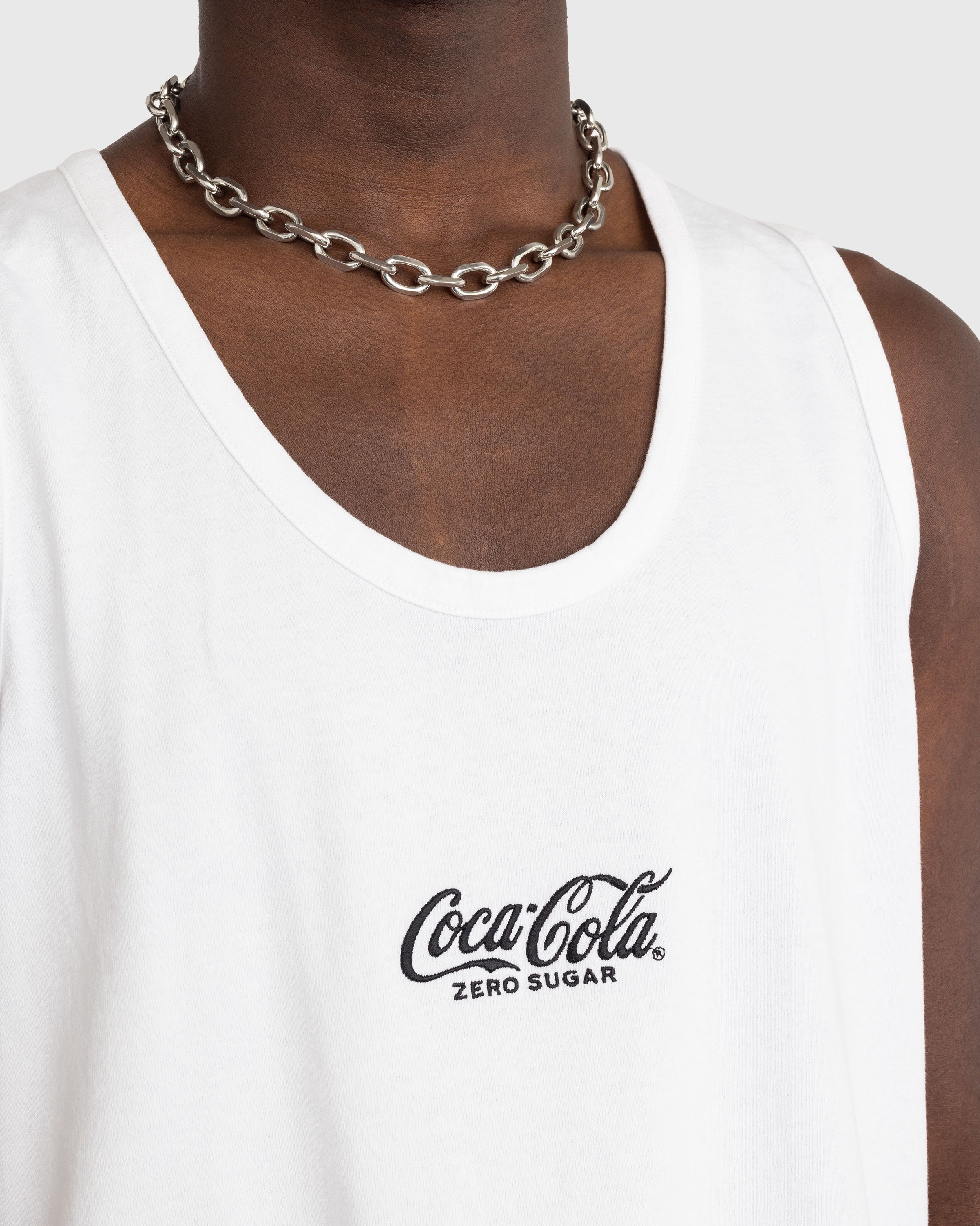 Highsnobiety x Coca-Cola Zero Sugar - Vest White - Clothing - White - Image 5
