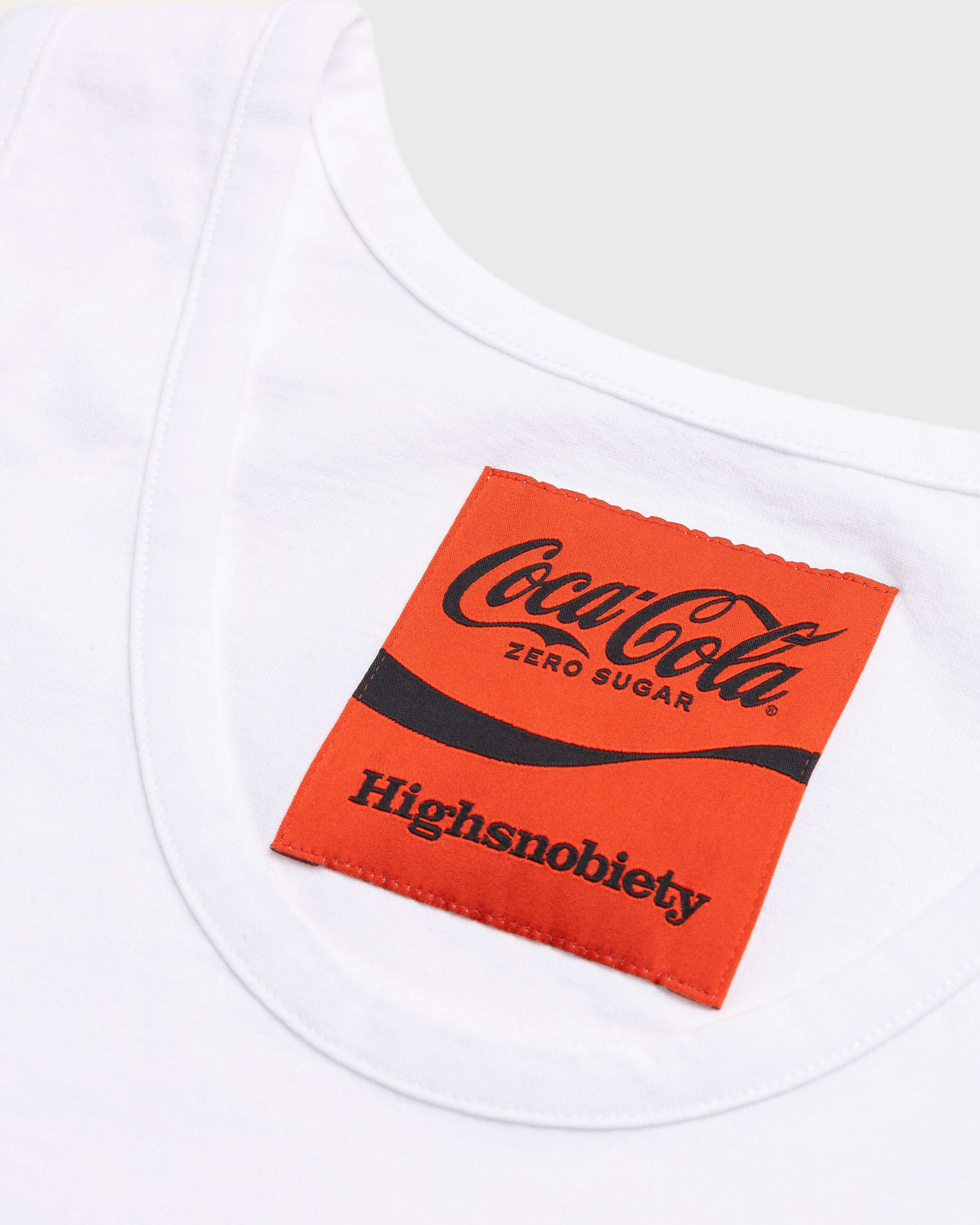 Highsnobiety x Coca-Cola Zero Sugar - Vest White - Clothing - White - Image 6