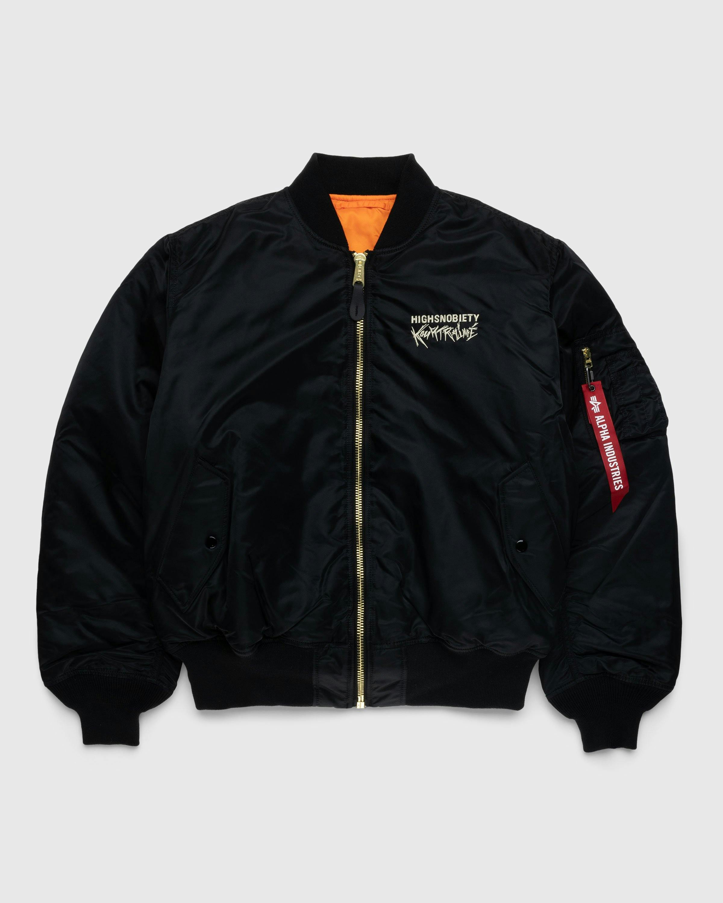 École Kourtrajmé x Highsnobiety - Alpha Industries MA-1 Bomber Jacket - Clothing - Black - Image 1