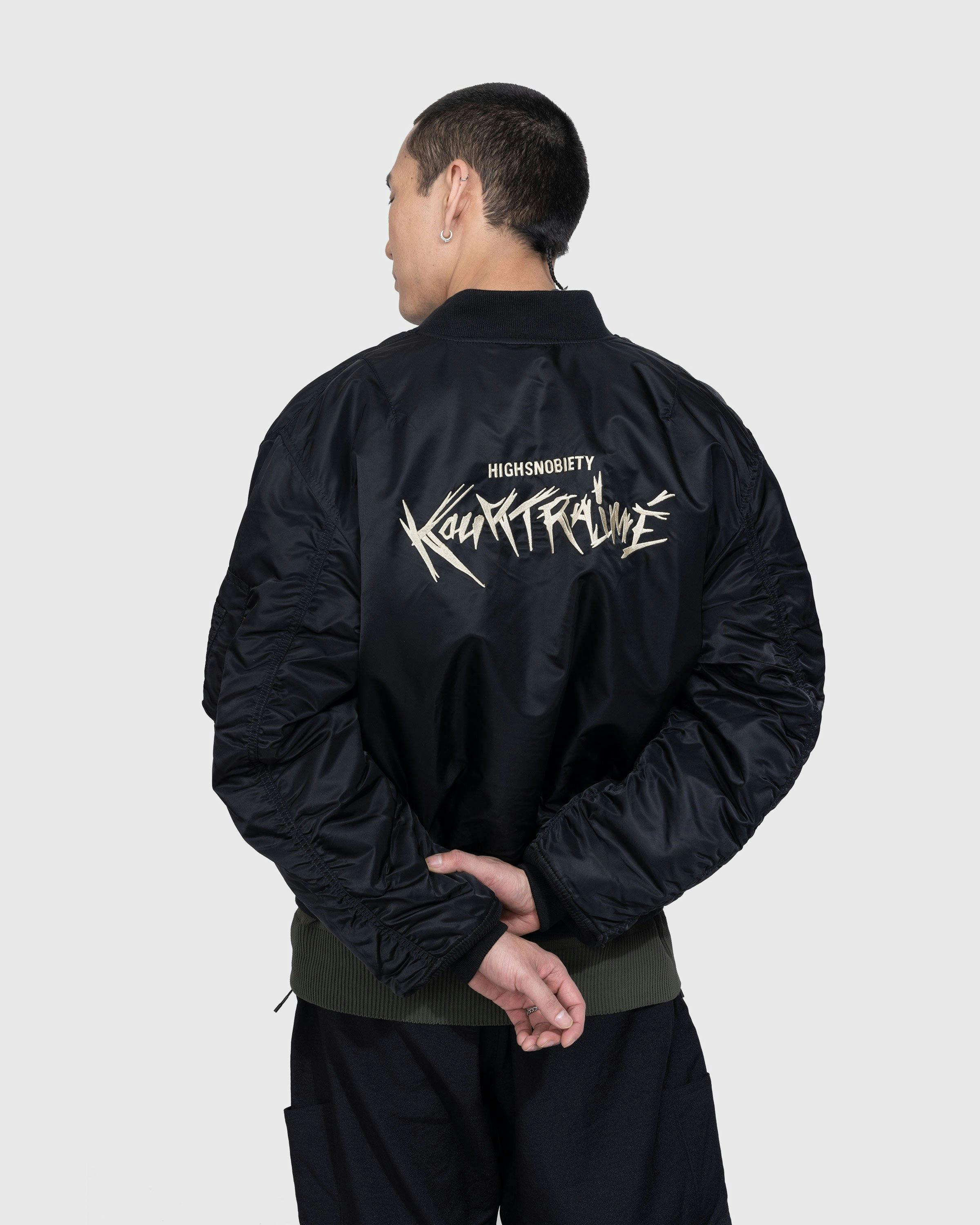 École Kourtrajmé x Highsnobiety - Alpha Industries MA-1 Bomber Jacket - Clothing - Black - Image 4