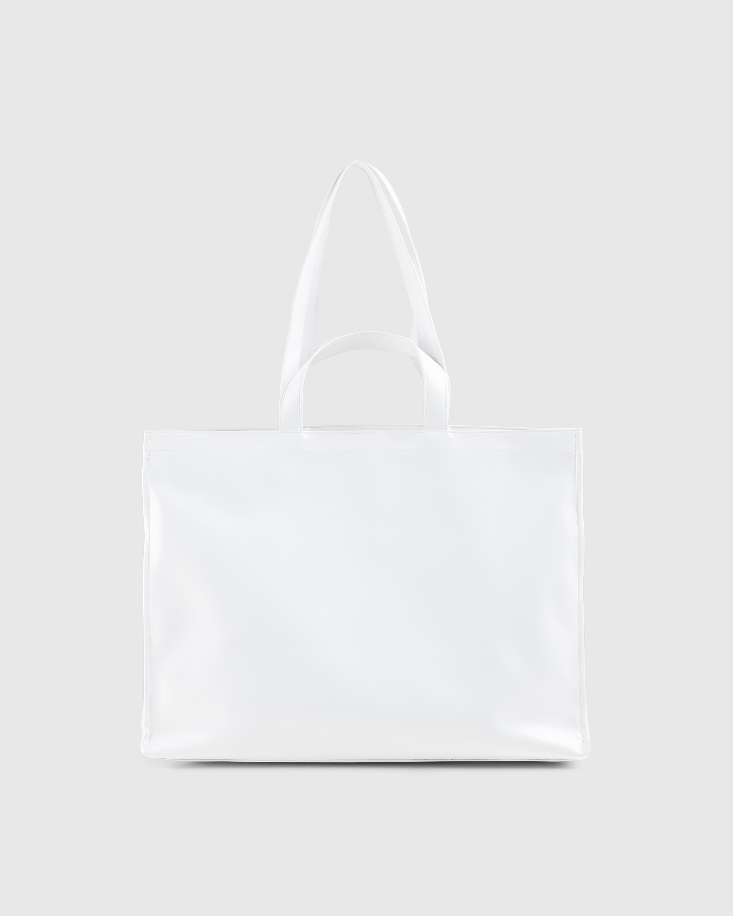 Acne Studios - East-West Tote Bag White - Accessories - White - Image 2