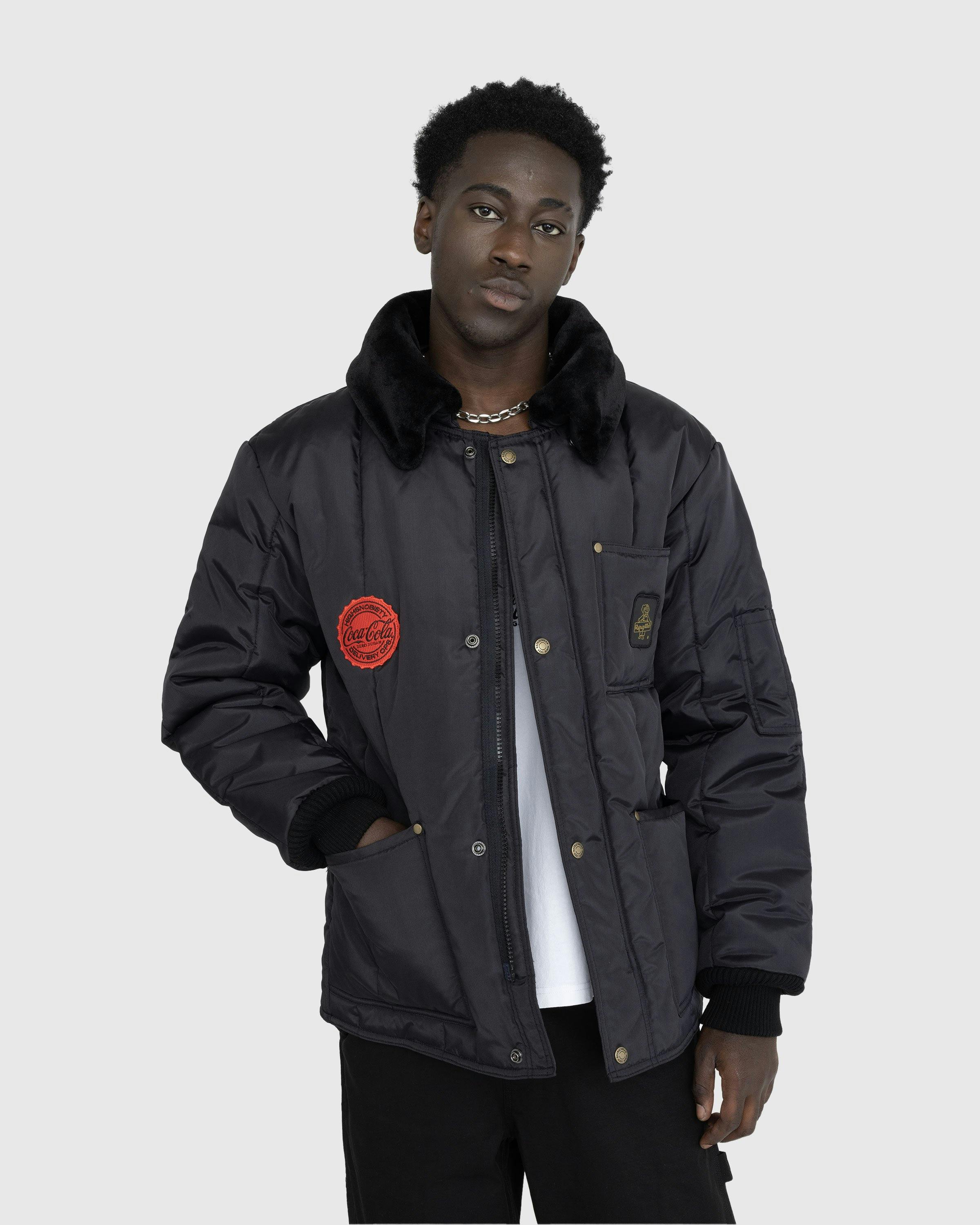 Highsnobiety x Coca-Cola Zero Sugar - RefrigiWear Iron-Tuff® Polar Jacket - Clothing - Black - Image 3