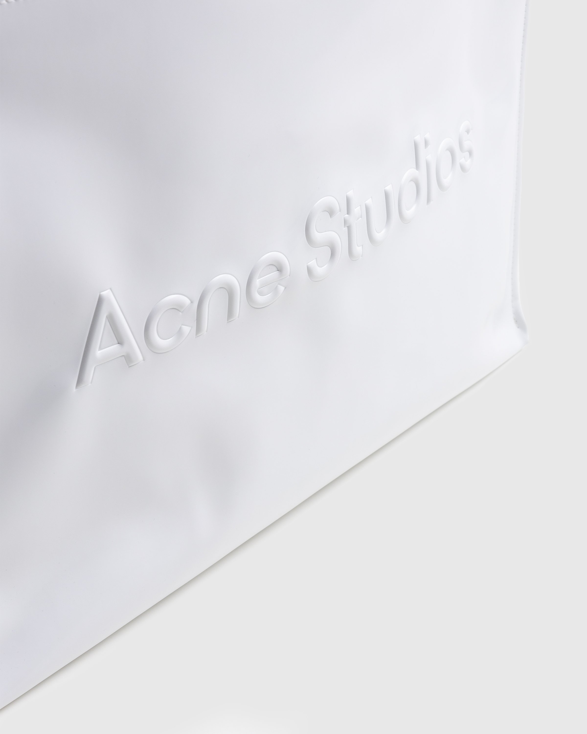 Acne Studios - East-West Tote Bag White - Accessories - White - Image 4