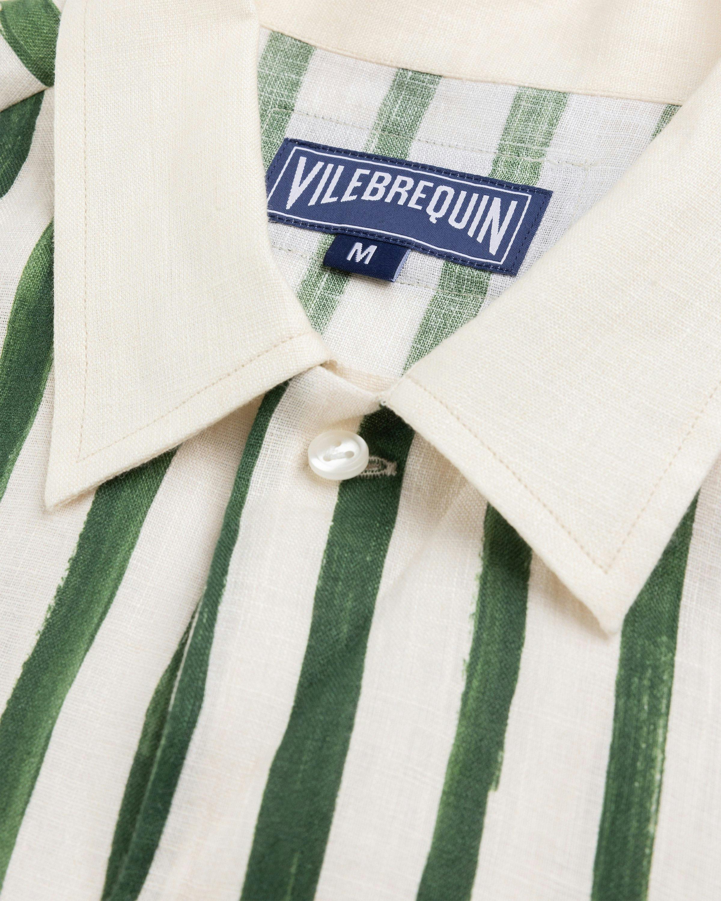 Vilebrequin x Highsnobiety - Striped Linen Shirt - Clothing - Multi - Image 5