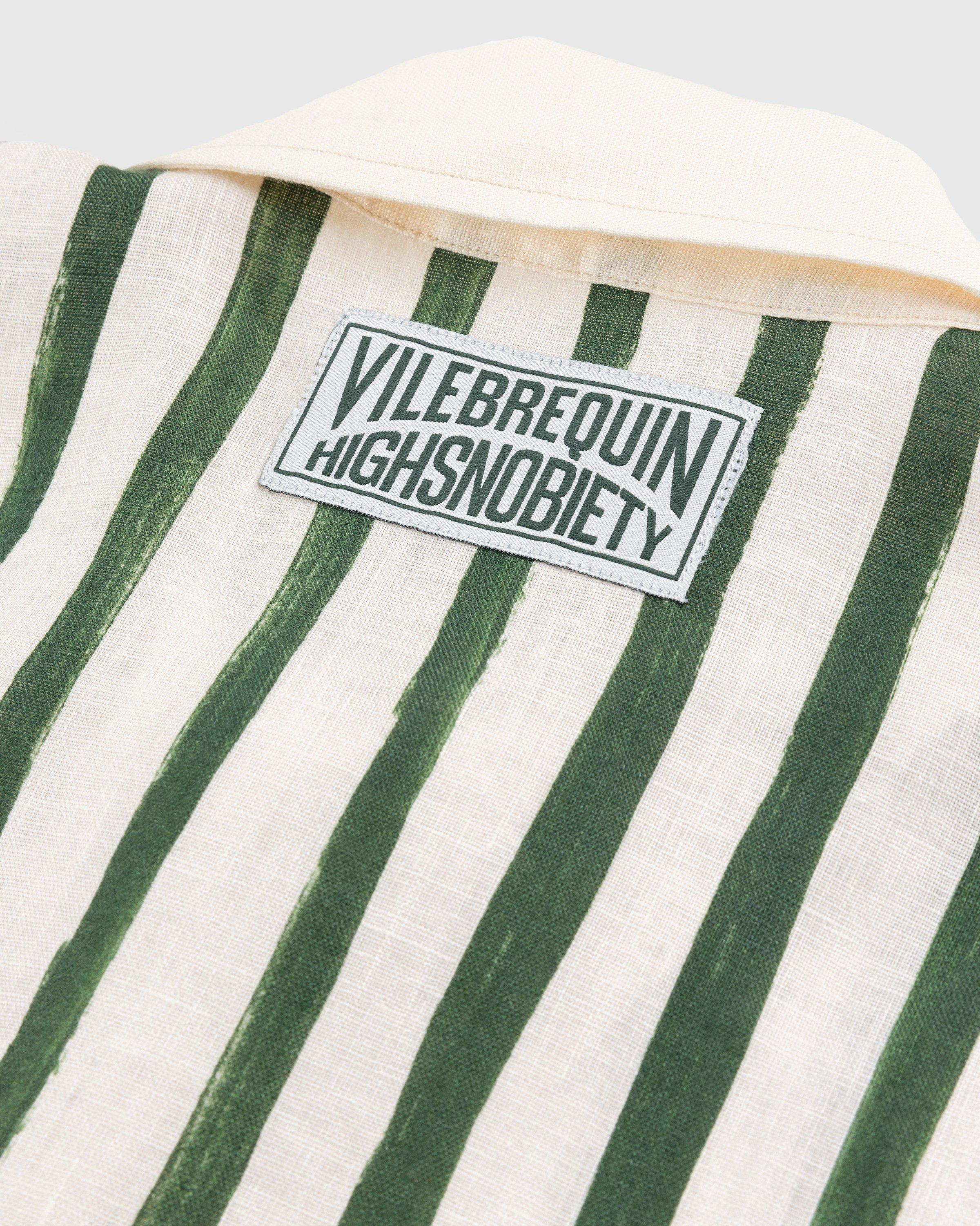 Vilebrequin x Highsnobiety - Striped Linen Shirt - Clothing - Multi - Image 6