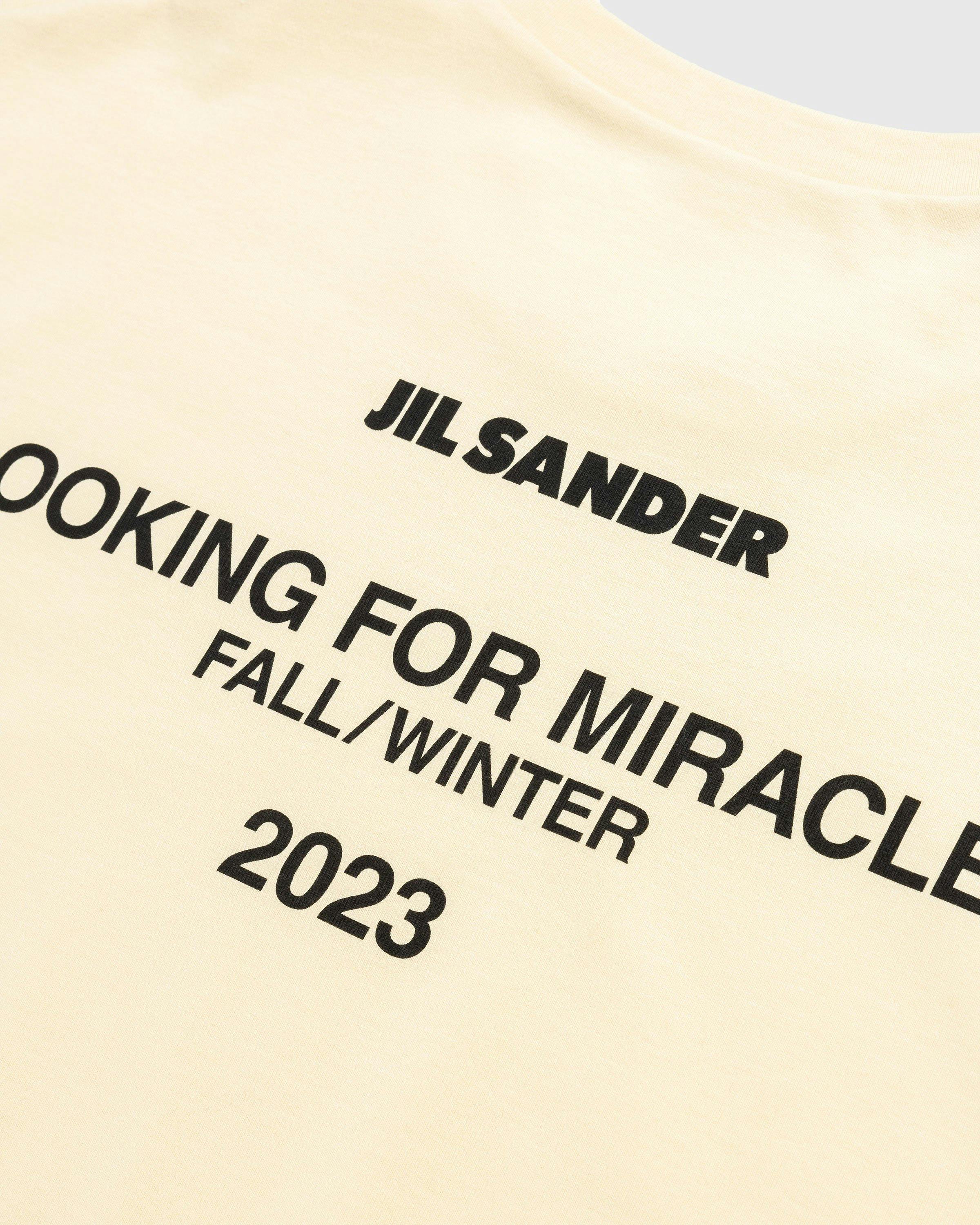 Jil Sander - Looking For Miracles T-Shirt Bone - Clothing - White - Image 6
