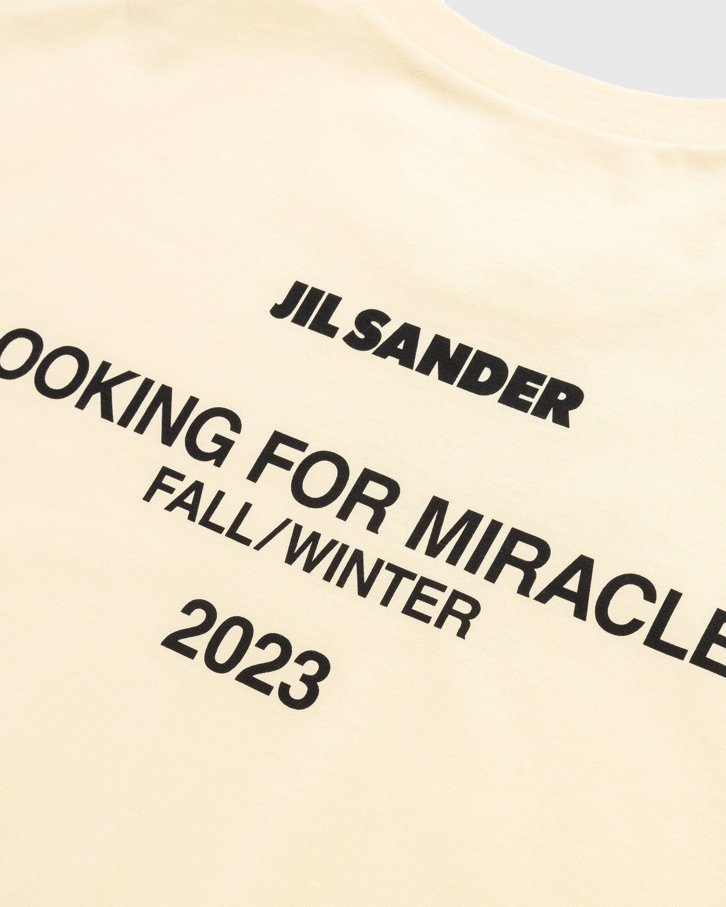 Jil Sander - Looking For Miracles T-Shirt Bone - Clothing - White - Image 6