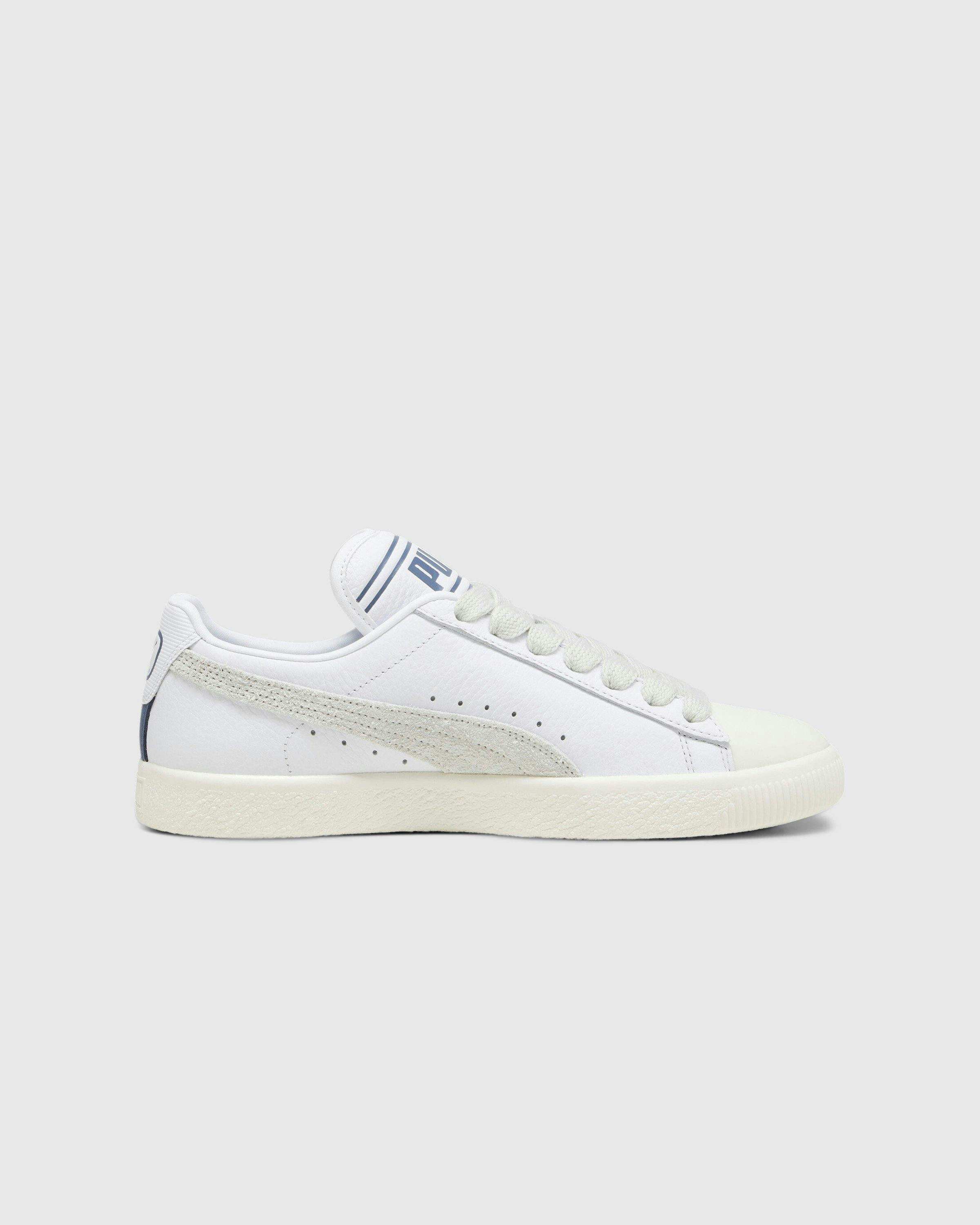 Puma - Clyde Rhuigi Pristine/Sedate Gray/White - Footwear - White - Image 1