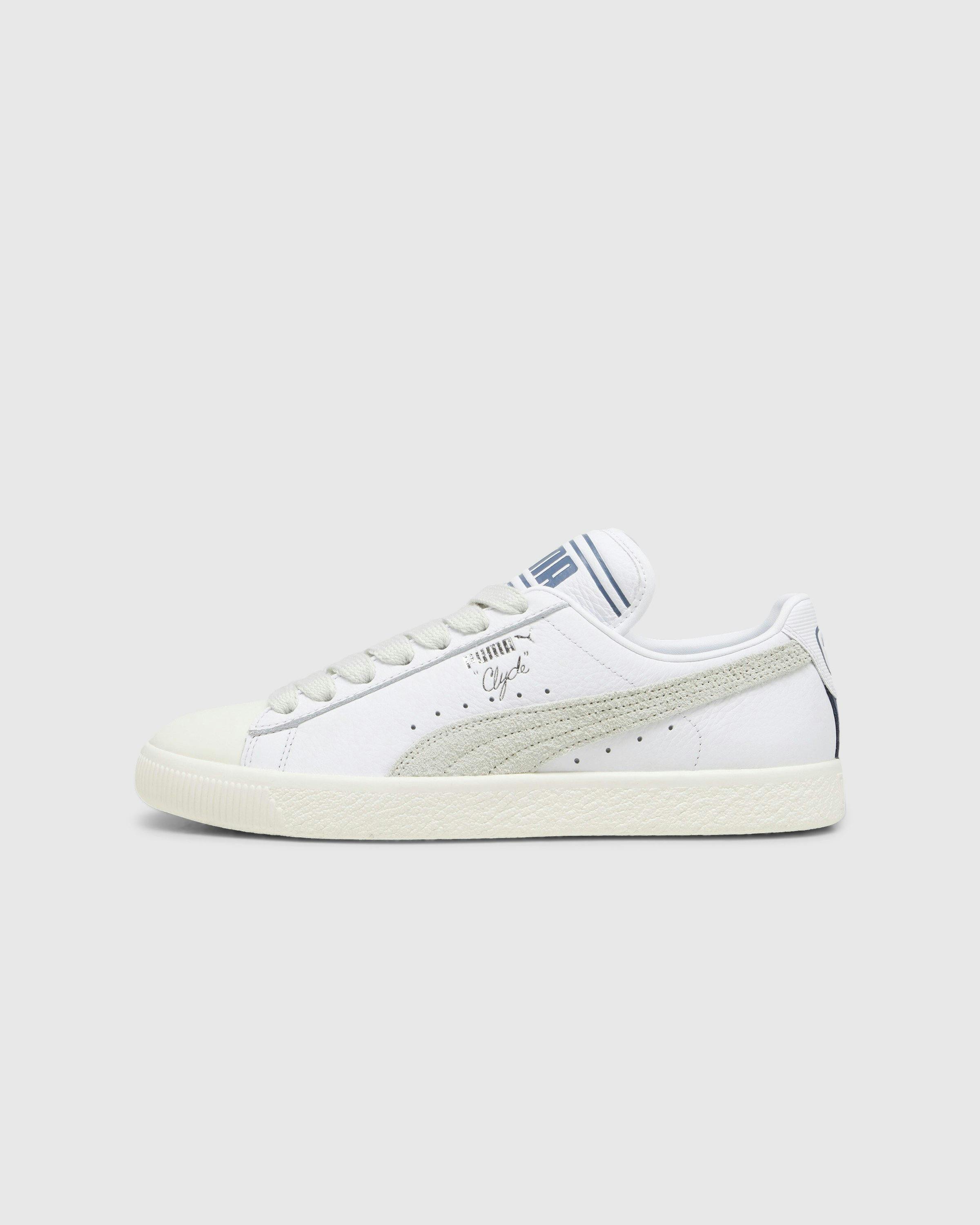 Puma - Clyde Rhuigi Pristine/Sedate Gray/White - Footwear - White - Image 2