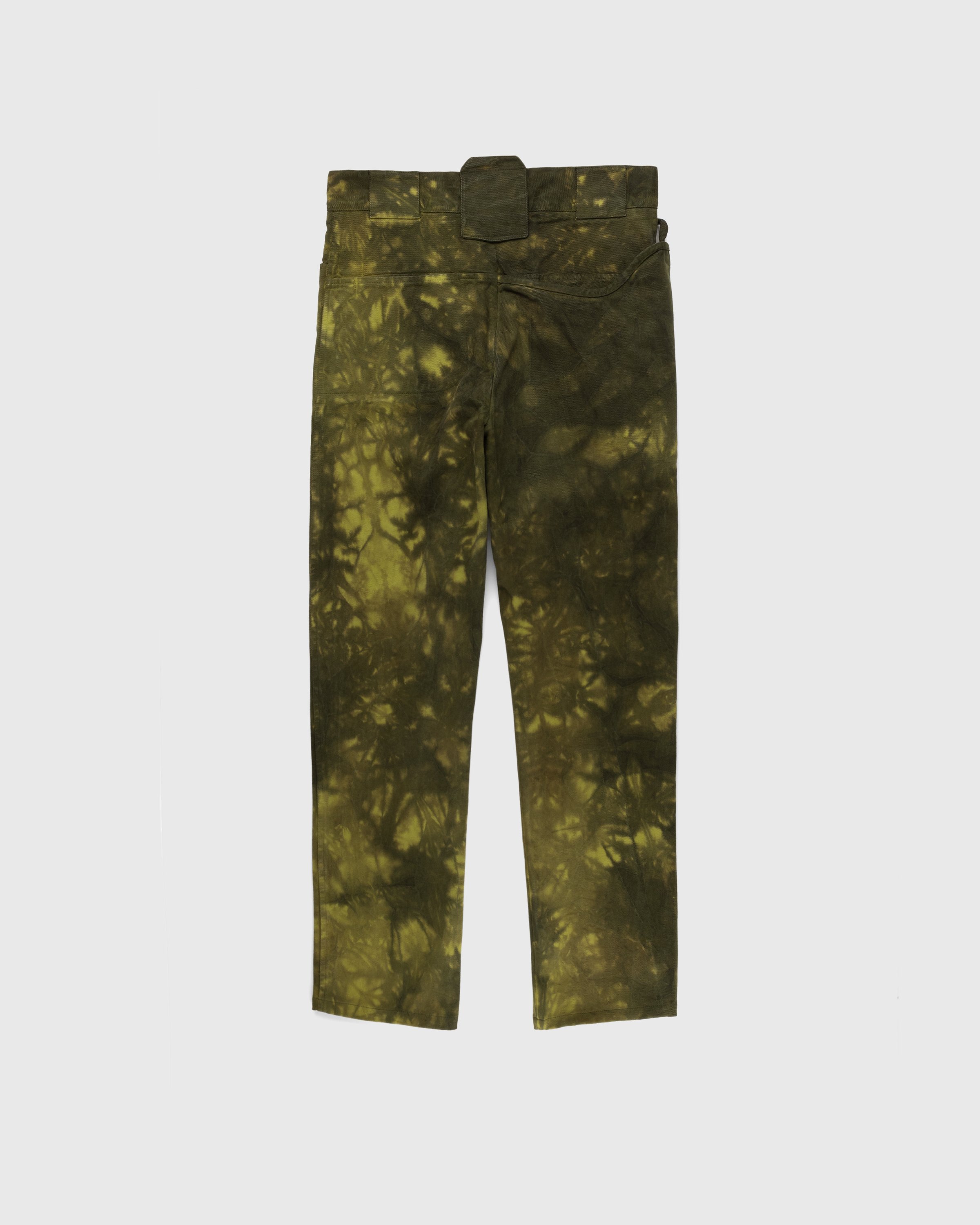 AFFXWRKS - Crease-Dyed Corso Pant Green - Clothing - Green - Image 2