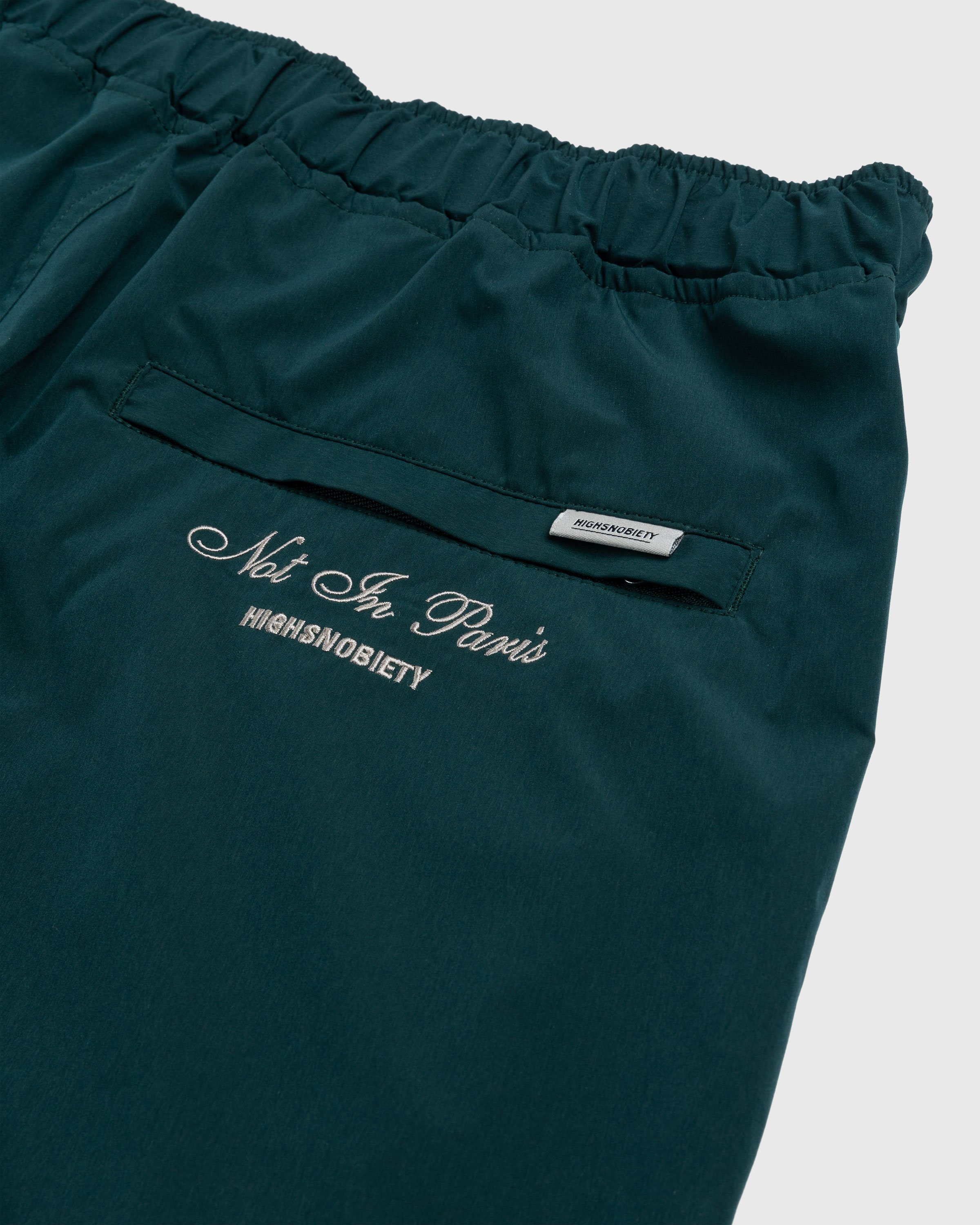 Highsnobiety - Not in Paris 5 Nylon Shorts - Clothing - Green - Image 6