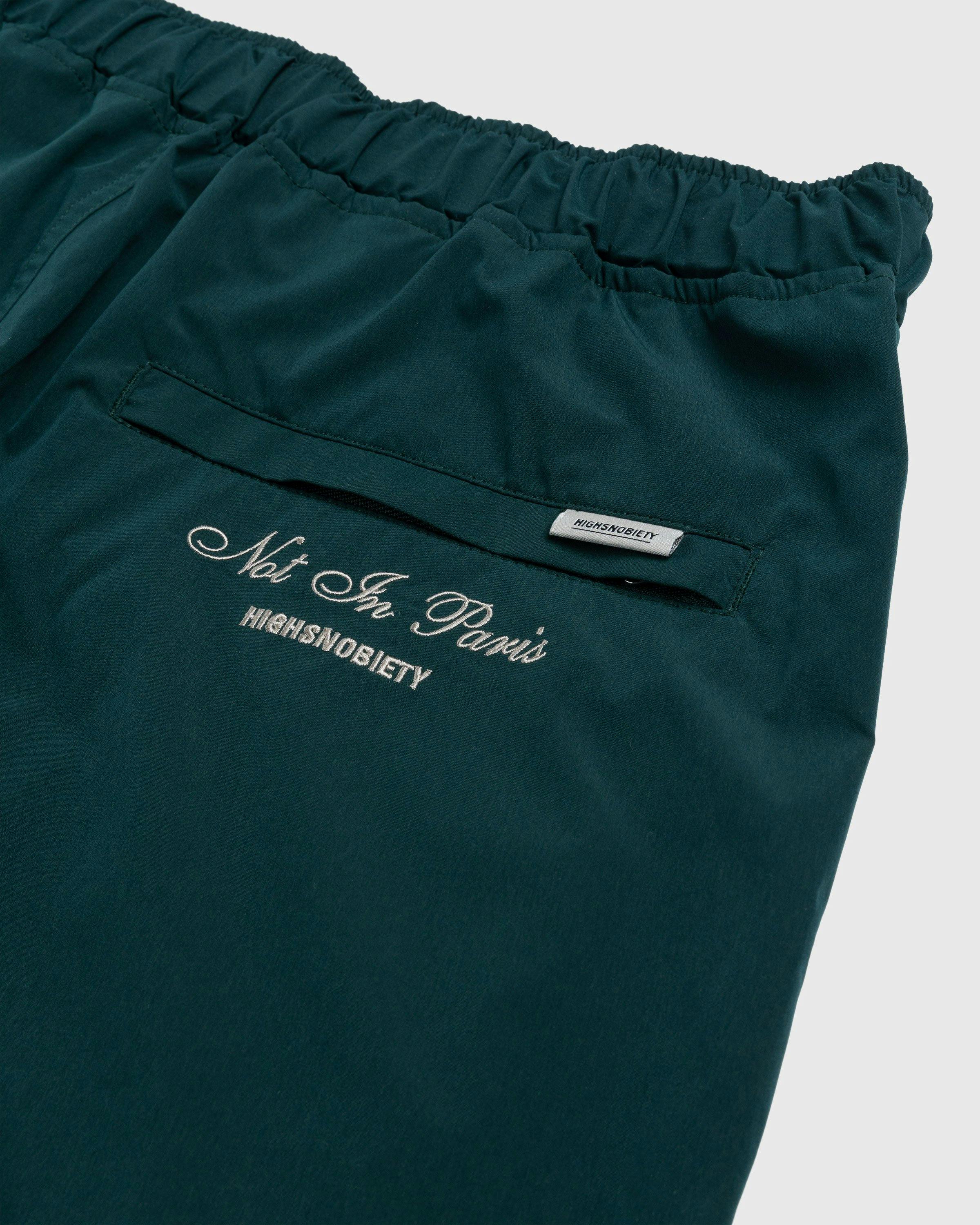 Highsnobiety - Not in Paris 5 Nylon Shorts - Clothing - Green - Image 6